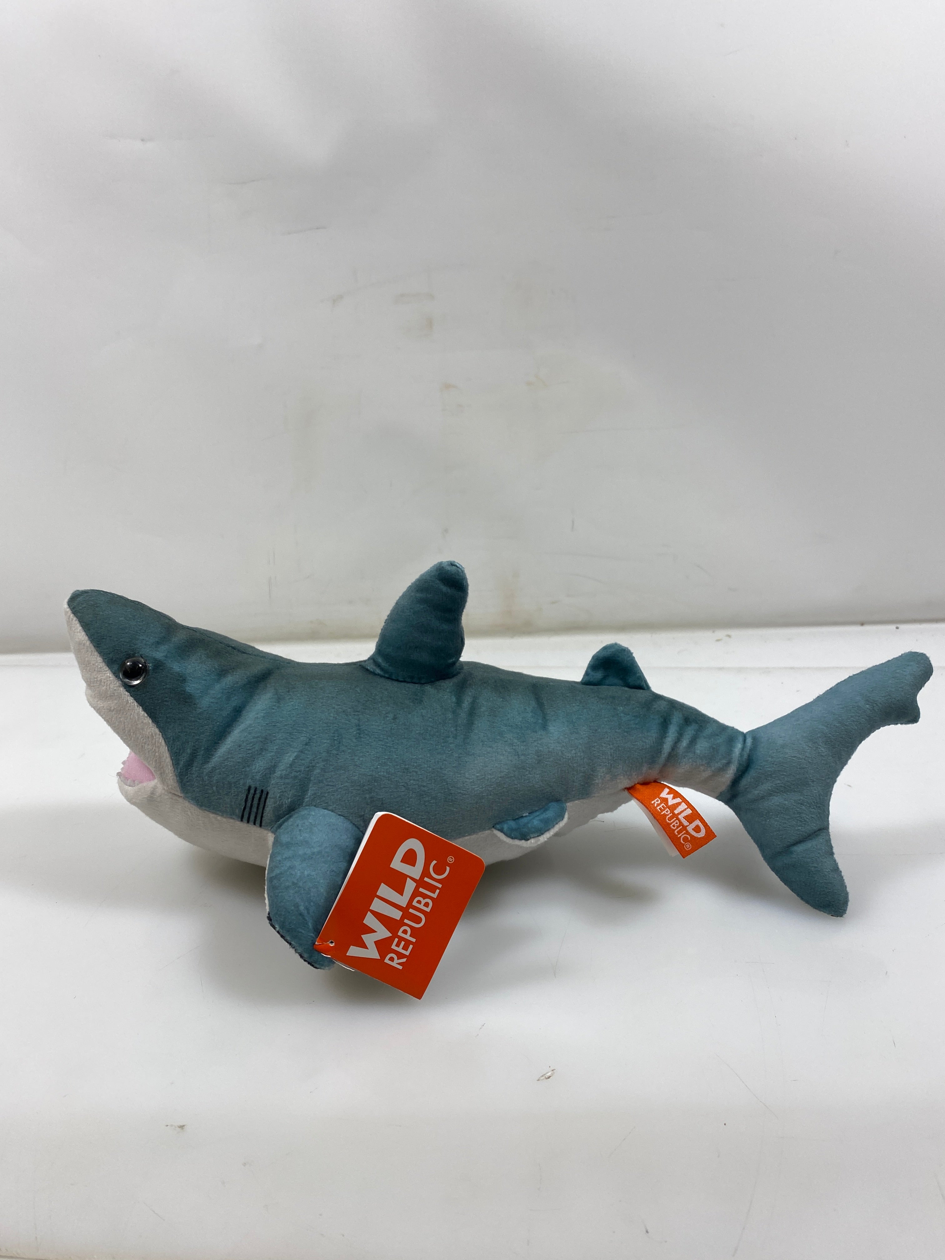 Wild Republic Living Ocean Mini Great White Shark Plush Toy