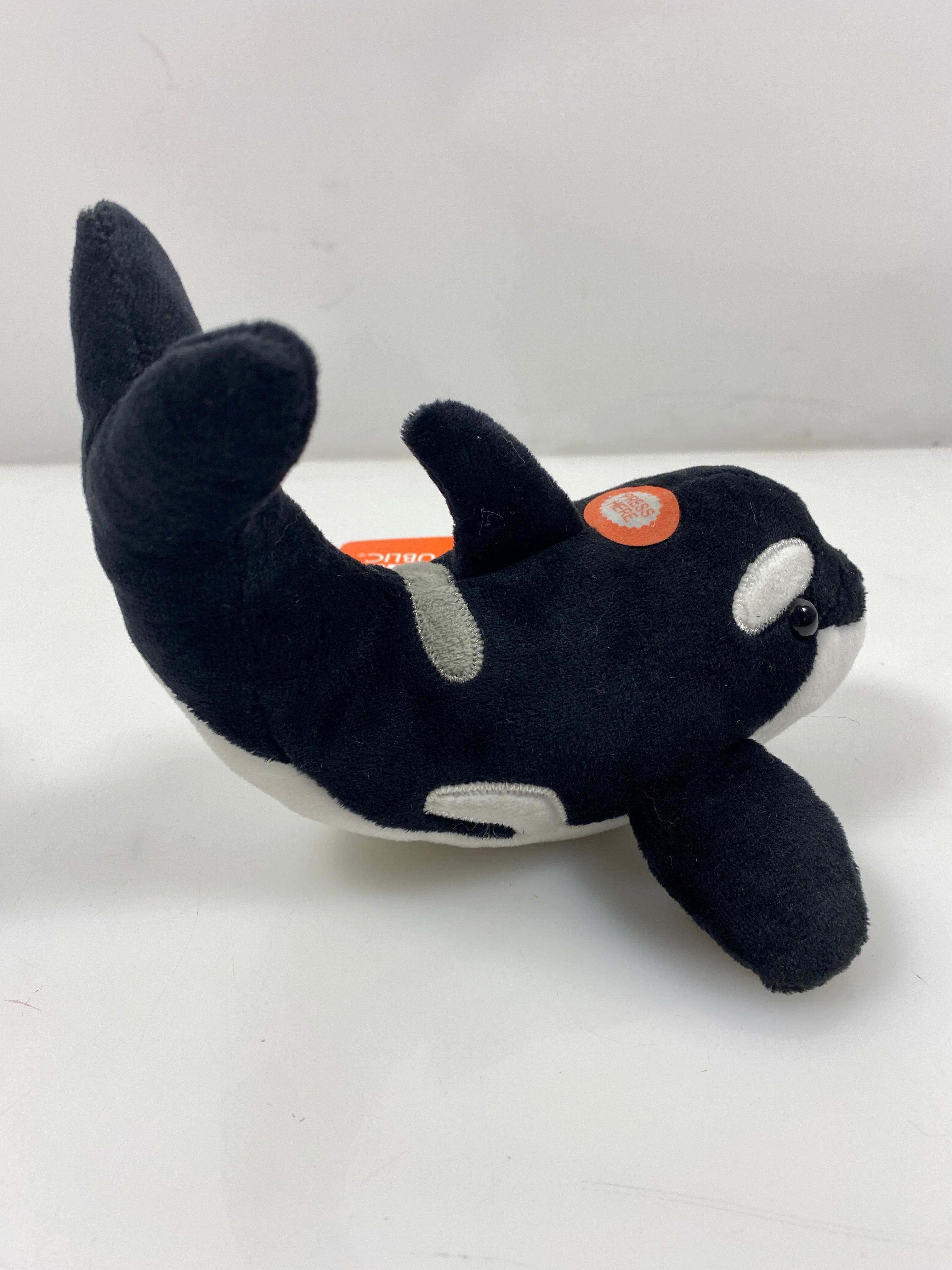 Wild Republic Wild Calls Orca Plush Toy
