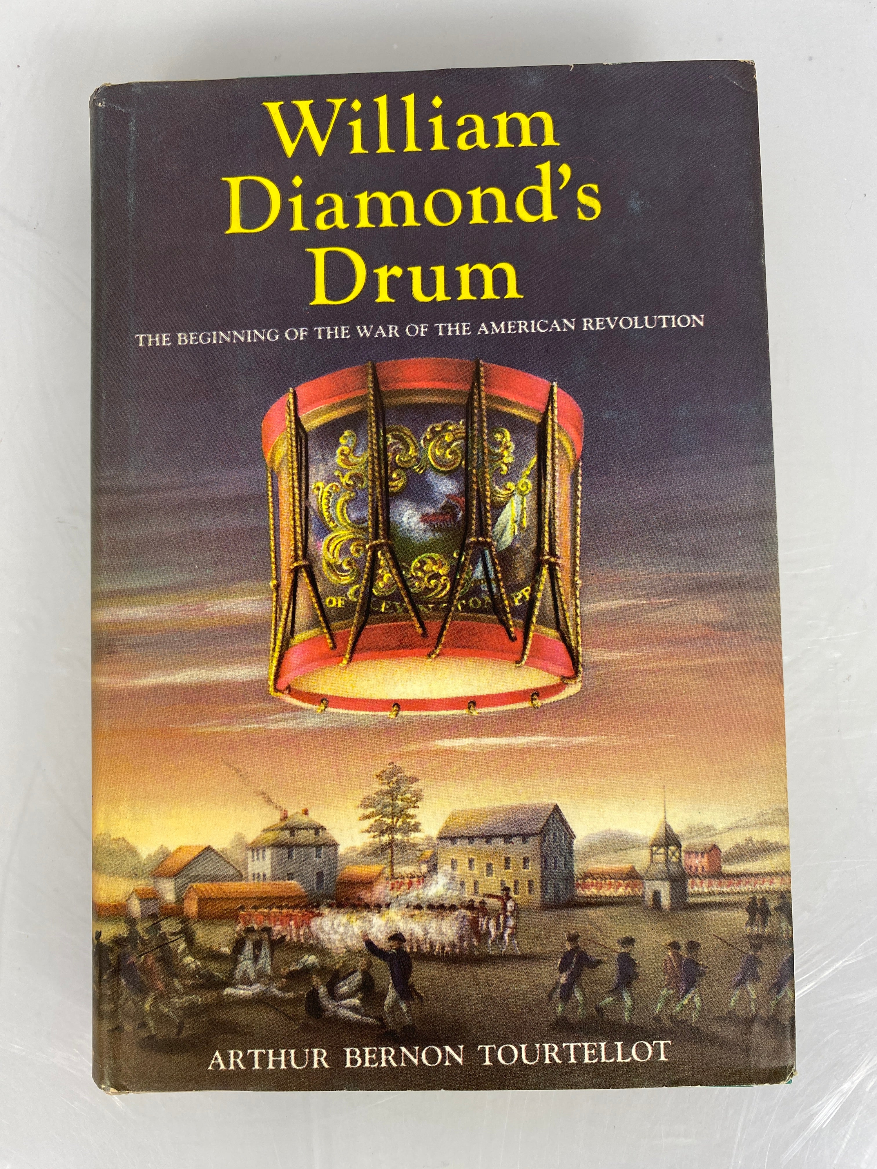 William Drummond's Drum by Arthur Tourtellot American Revolution 1959 HCDJ BCE