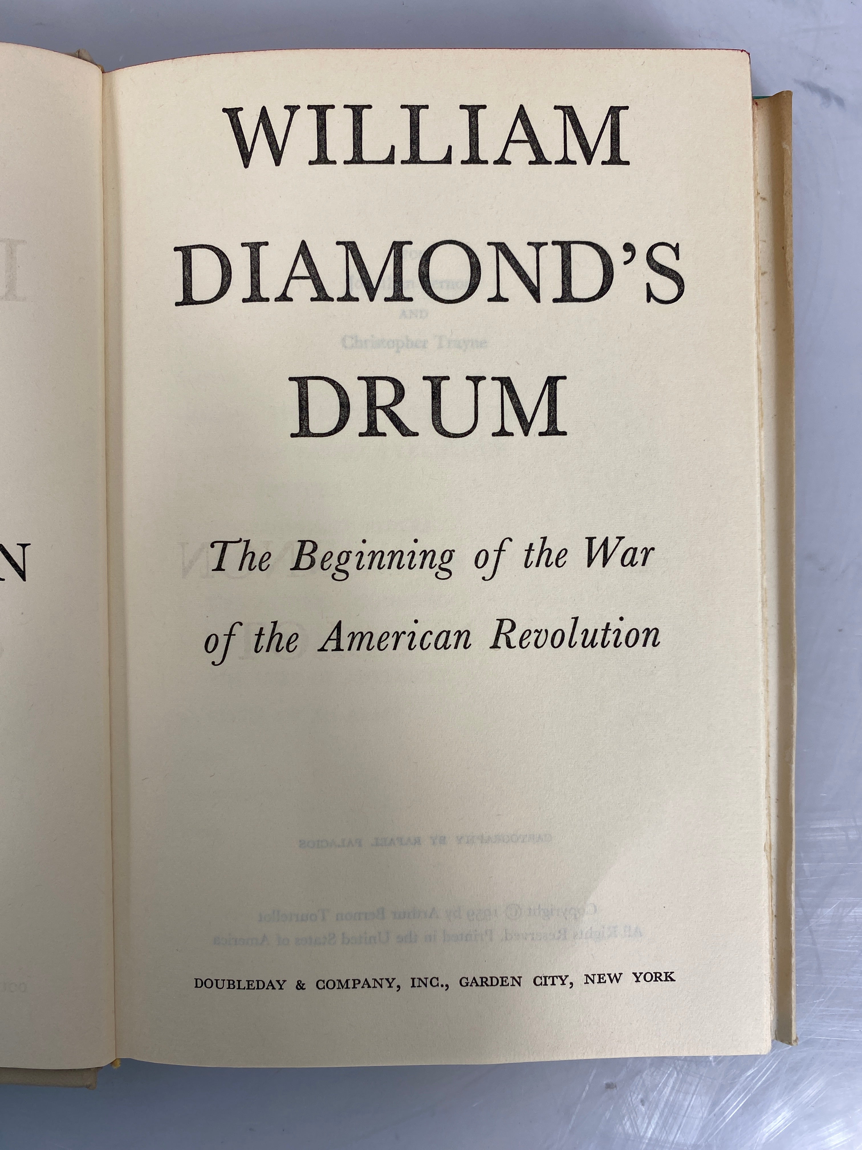 William Drummond's Drum by Arthur Tourtellot American Revolution 1959 HCDJ BCE