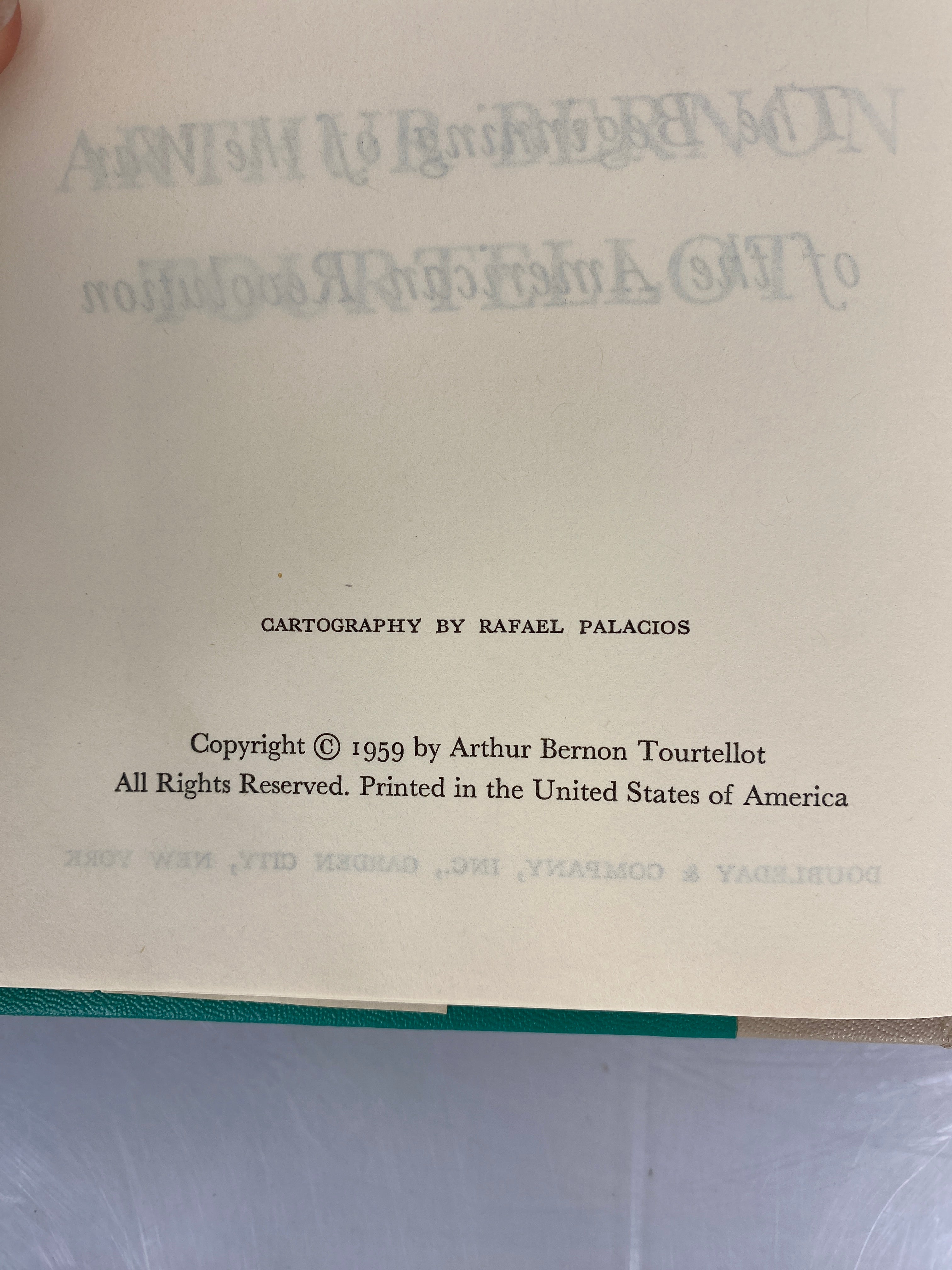 William Drummond's Drum by Arthur Tourtellot American Revolution 1959 HCDJ BCE