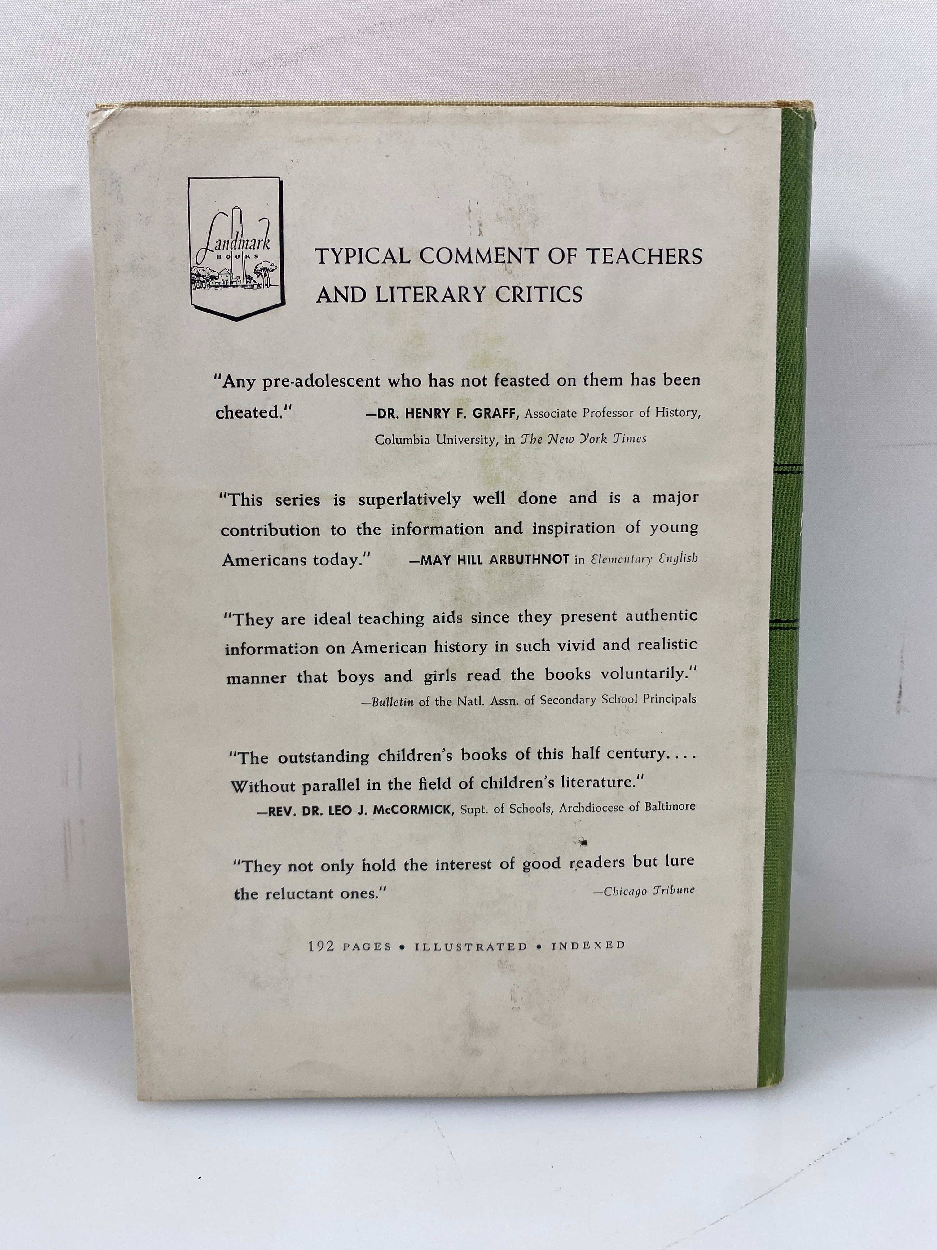 William Penn Quaker Hero Hidegarde Dolson Random House 1961 HCDJ