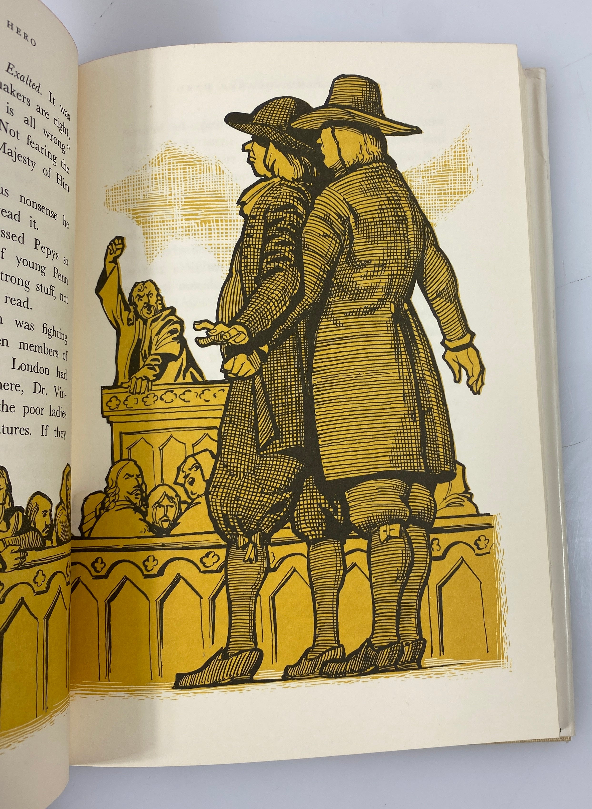 William Penn Quaker Hero Hidegarde Dolson Random House 1961 HCDJ