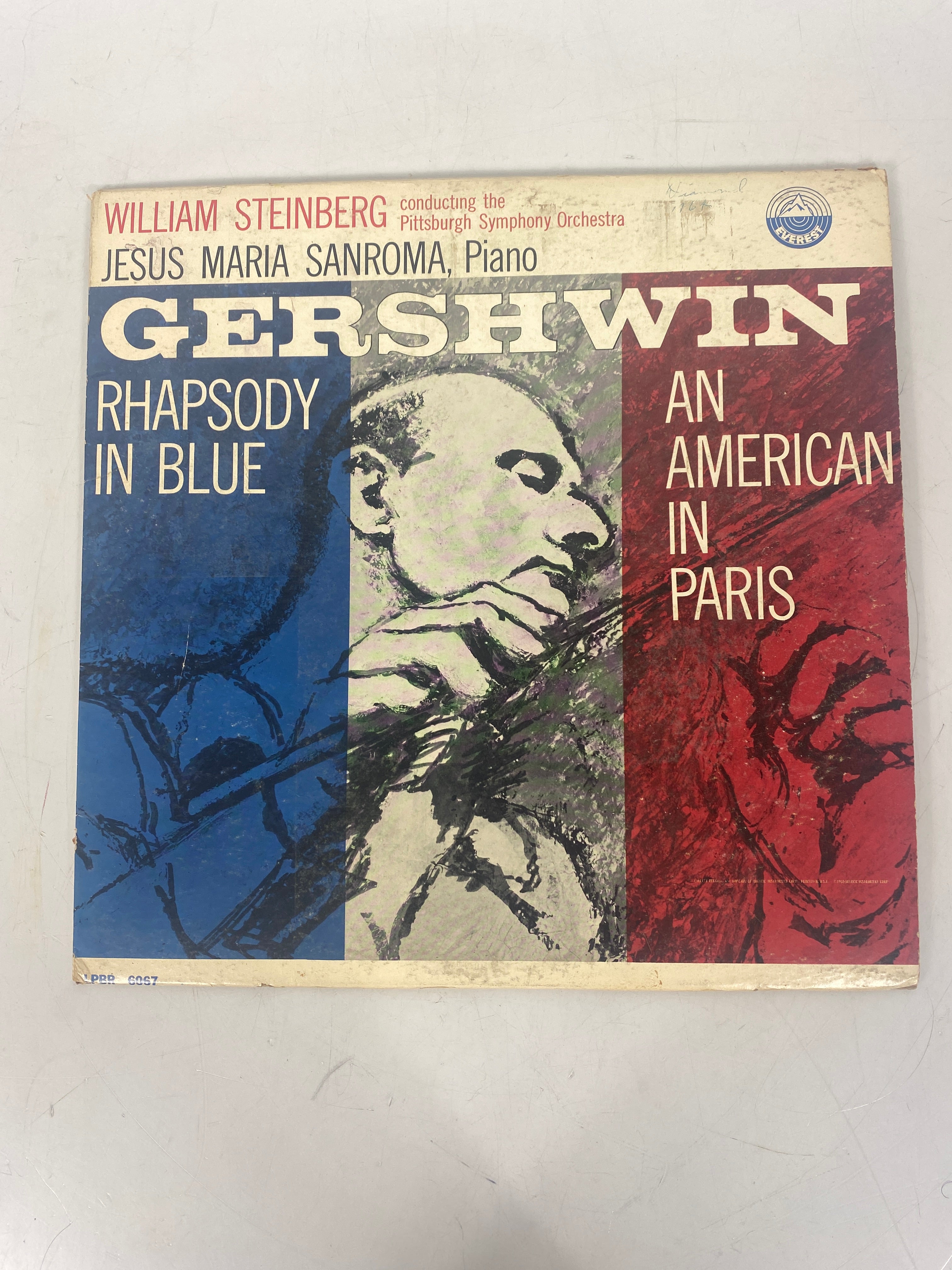 William Steinberg Gershwyn Rhapsody in Blue American in Paris Vinyl Record