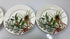 Williams Senoma "Woodland Pinecone" Appetizer Plate Set of 4