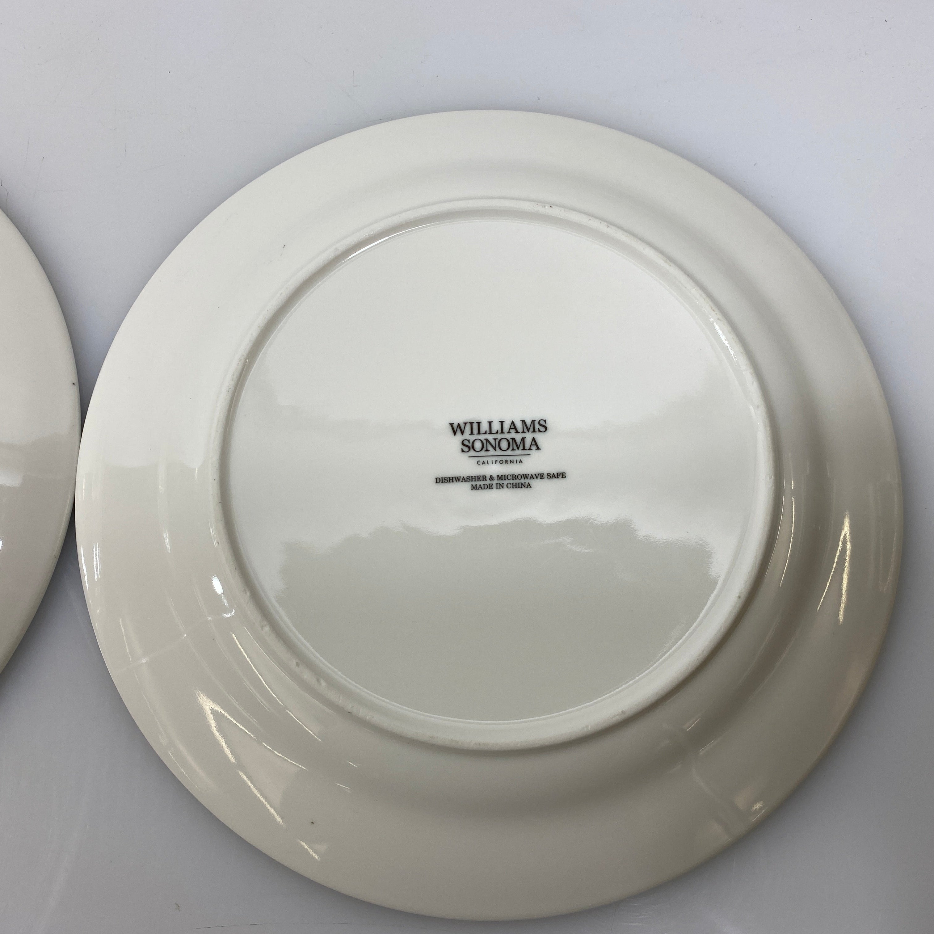Williams Senoma "Woodland Pinecone" Appetizer Plate Set of 4