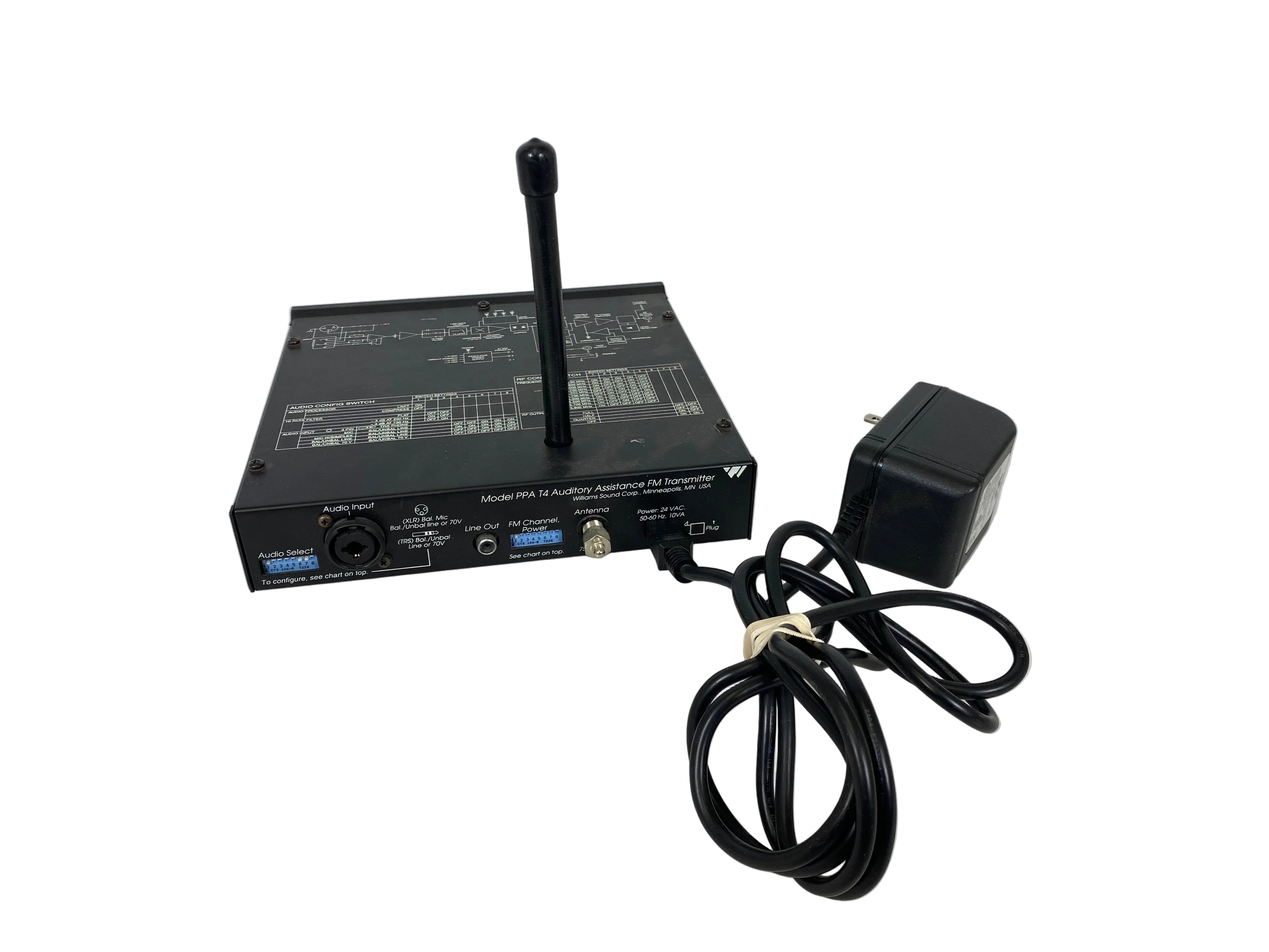 Williams Sound PPA T4 Professional Auditory Assistance Transmitter