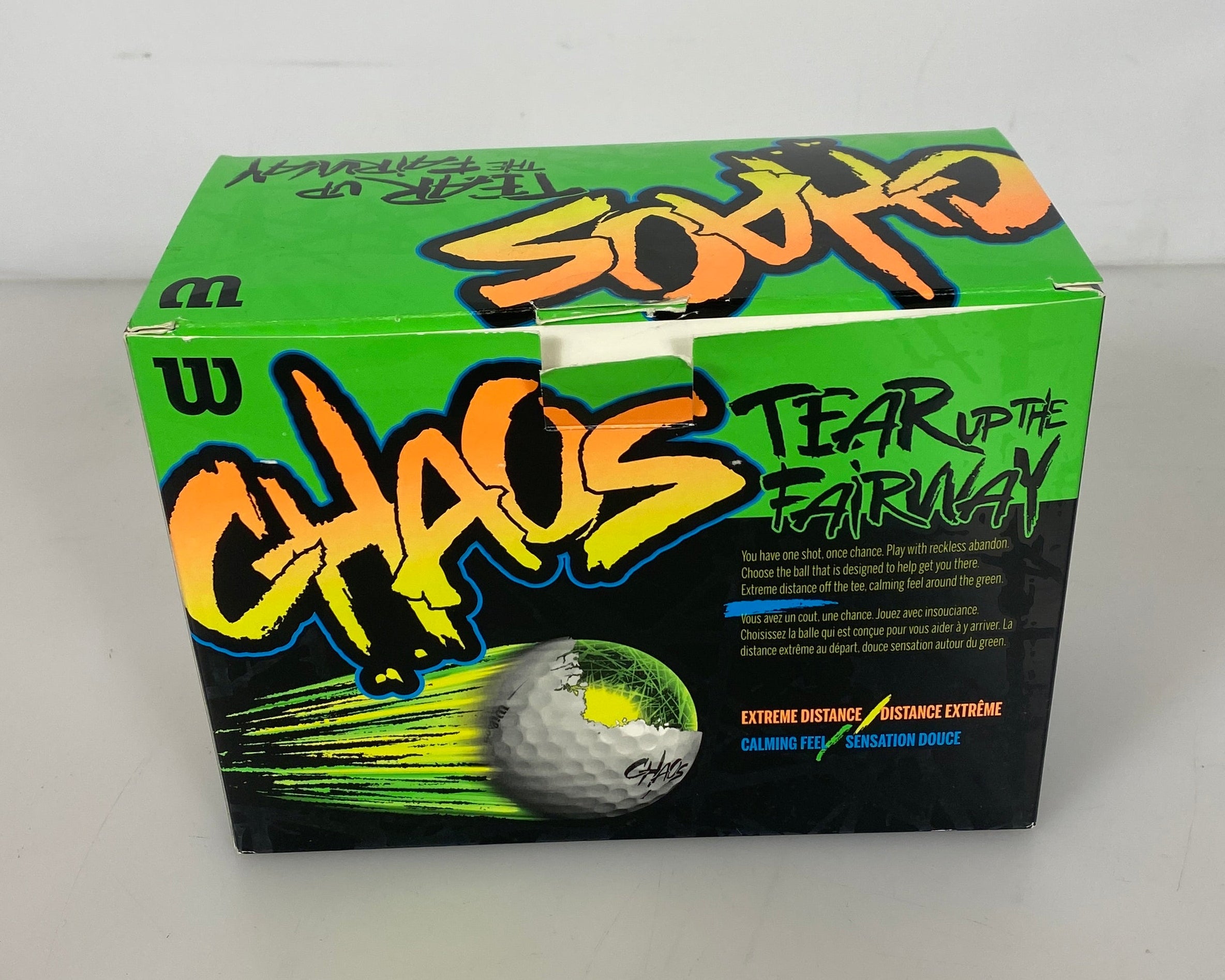 Wilson Chaos White Golf Balls 24 Pack w/ FFA Emblem