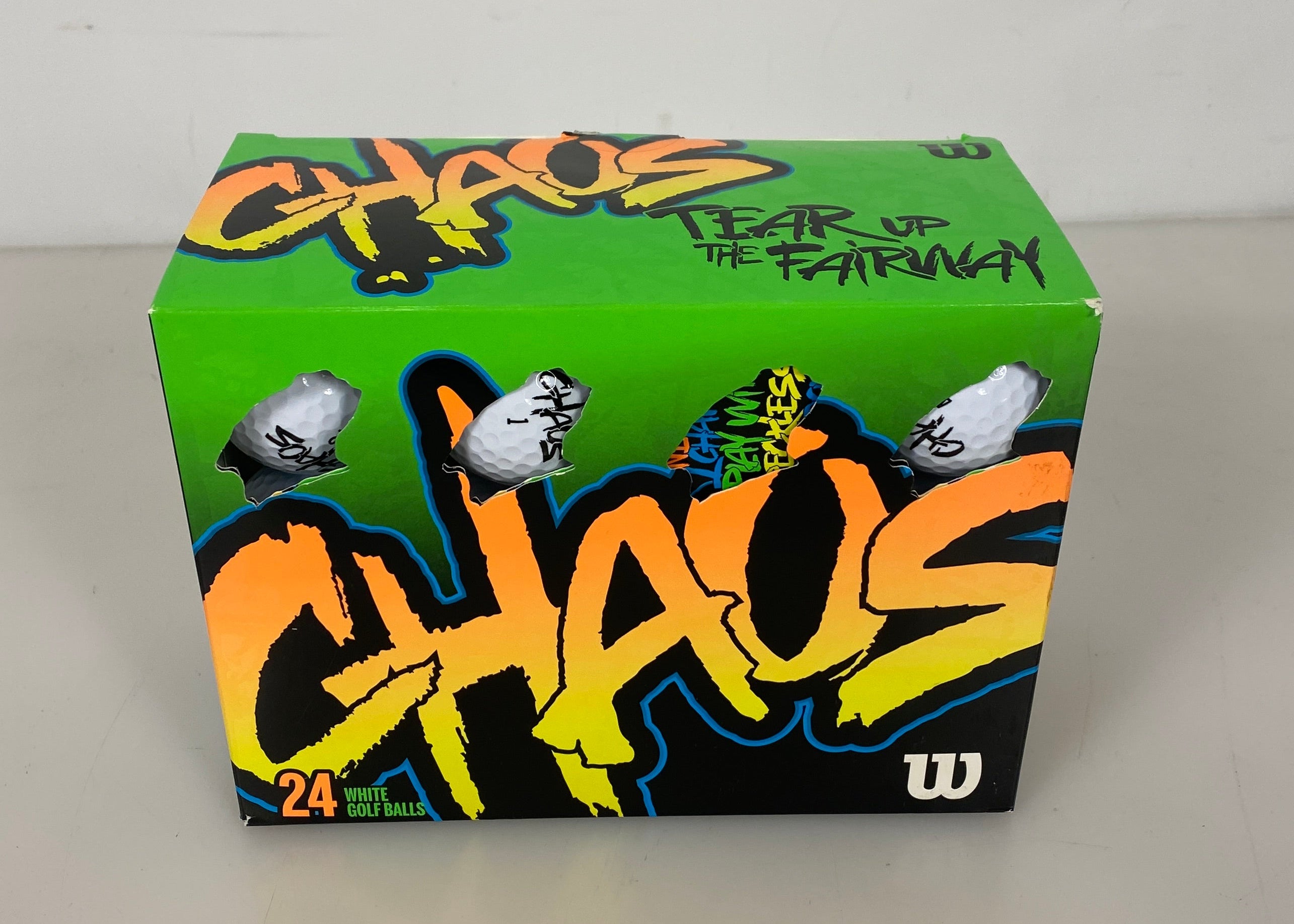 Wilson Chaos White Golf Balls 24 Pack w/ FFA Emblem