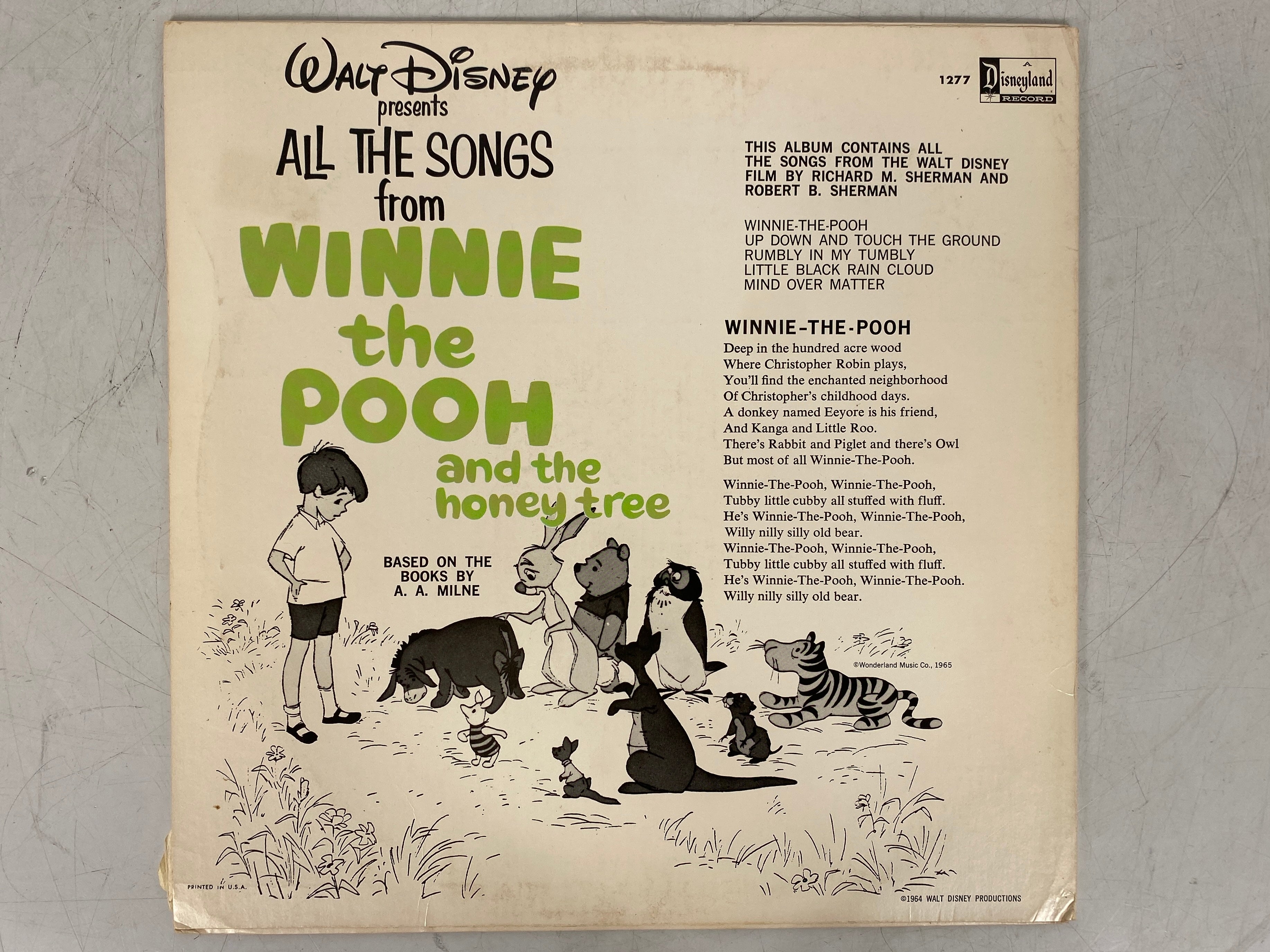 Winnie the Pooh and The Honey Tree 限定版55 Winnie the Pooh and the Honey Tree 55th Anniversary - Winnie