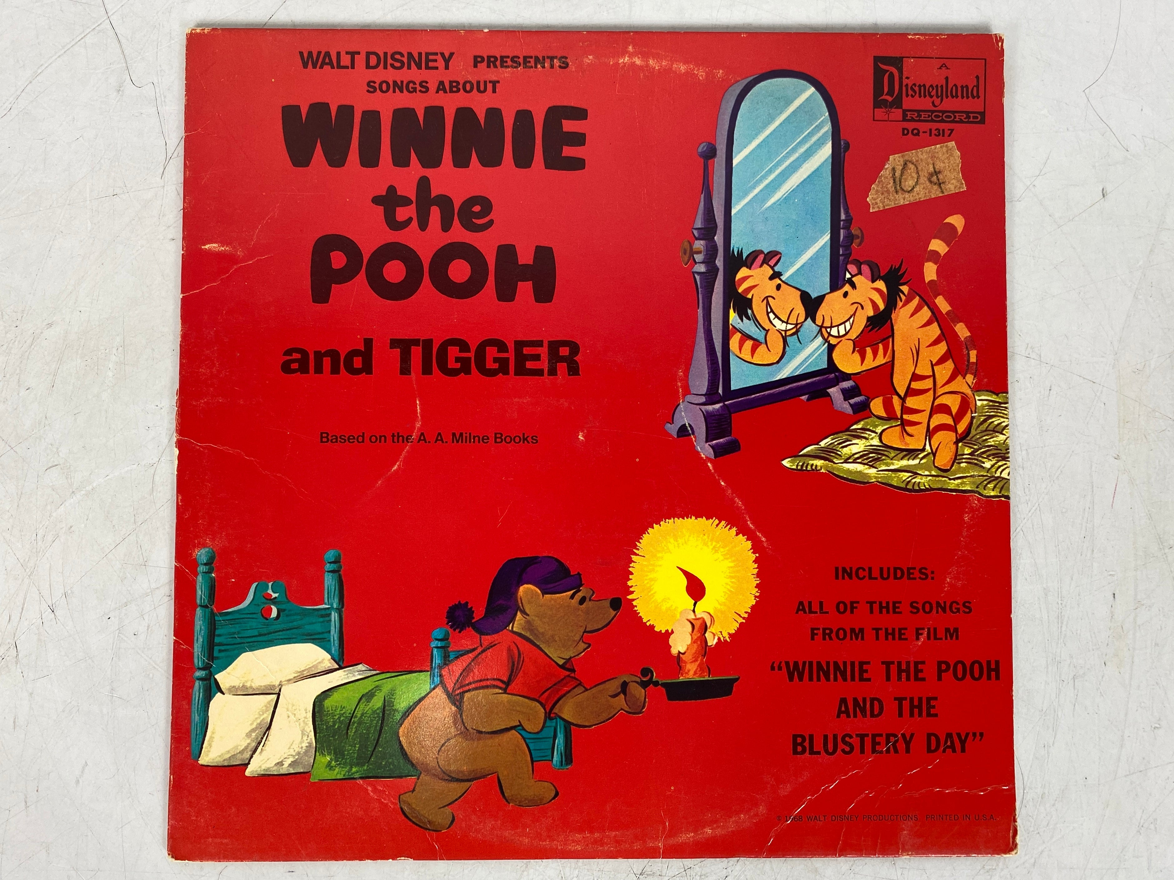 Winnie the Pooh and Tigger & Winnie the Pooh and the Honey Tree Vinyl Records