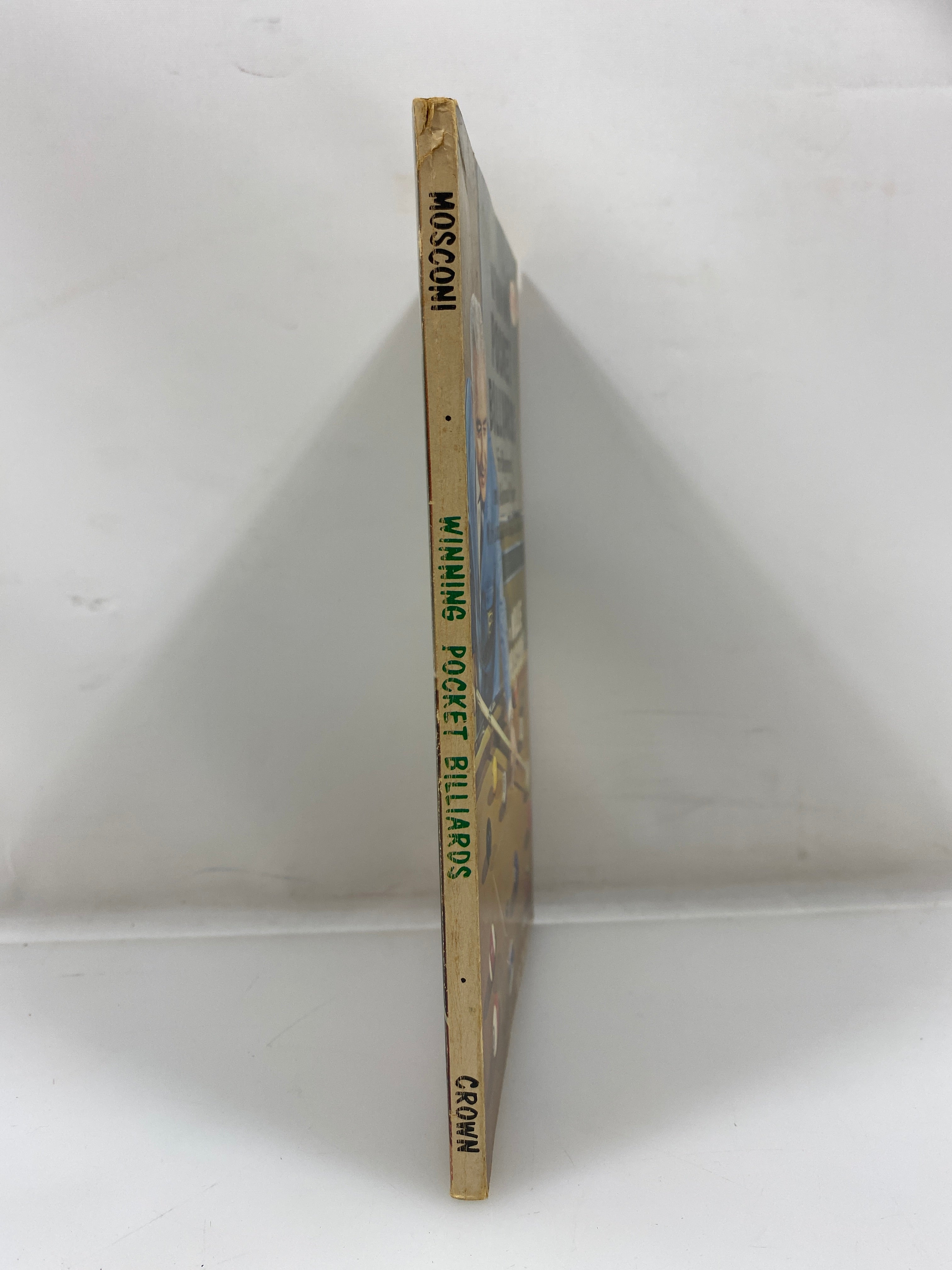 Winning Pocket Billiards by Willie Mosconi 4th Print 1966 SC