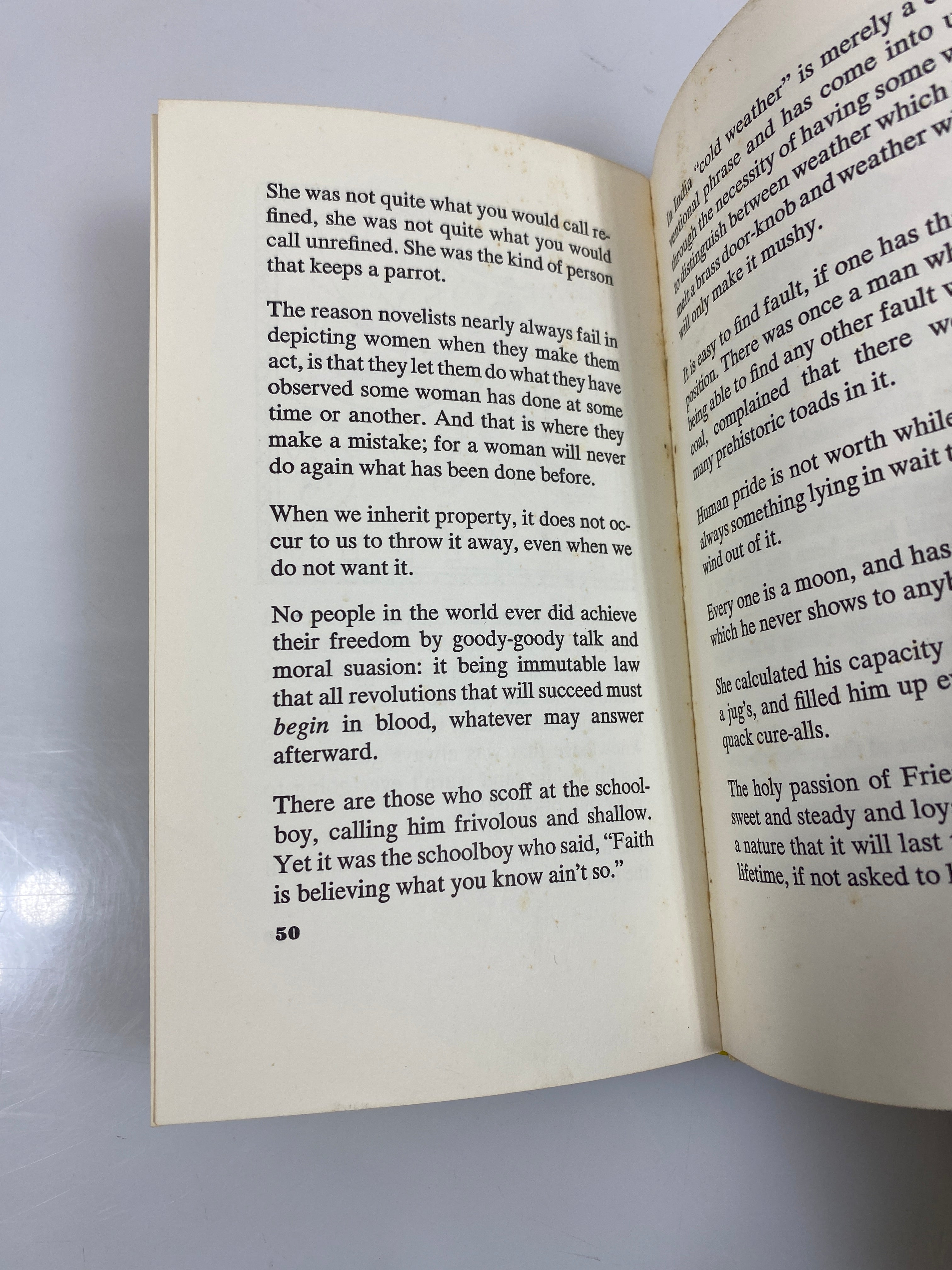 Wit and Wisecracks by Mark Twain 1961 HC
