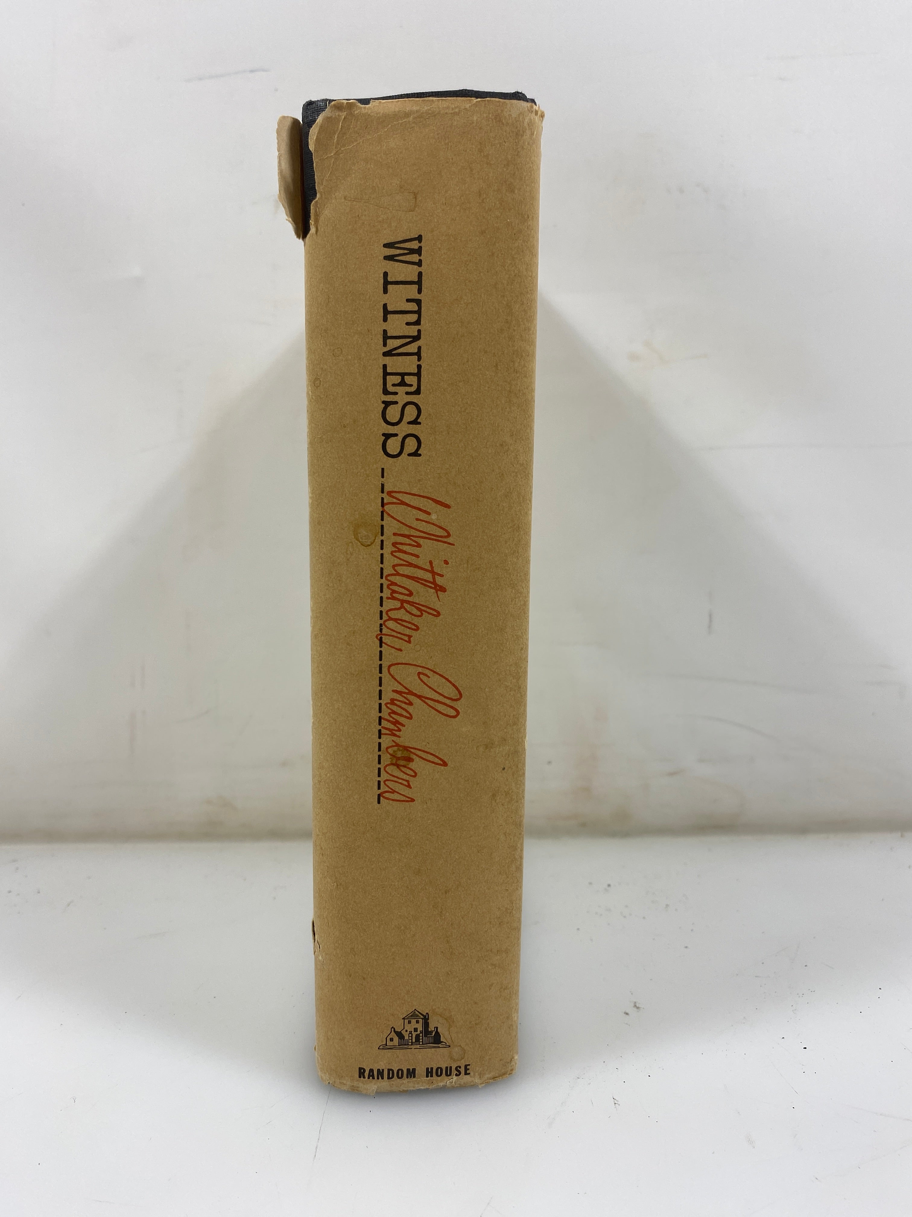 Witness by Whittaker Chambers Random House 1952 HCDJ