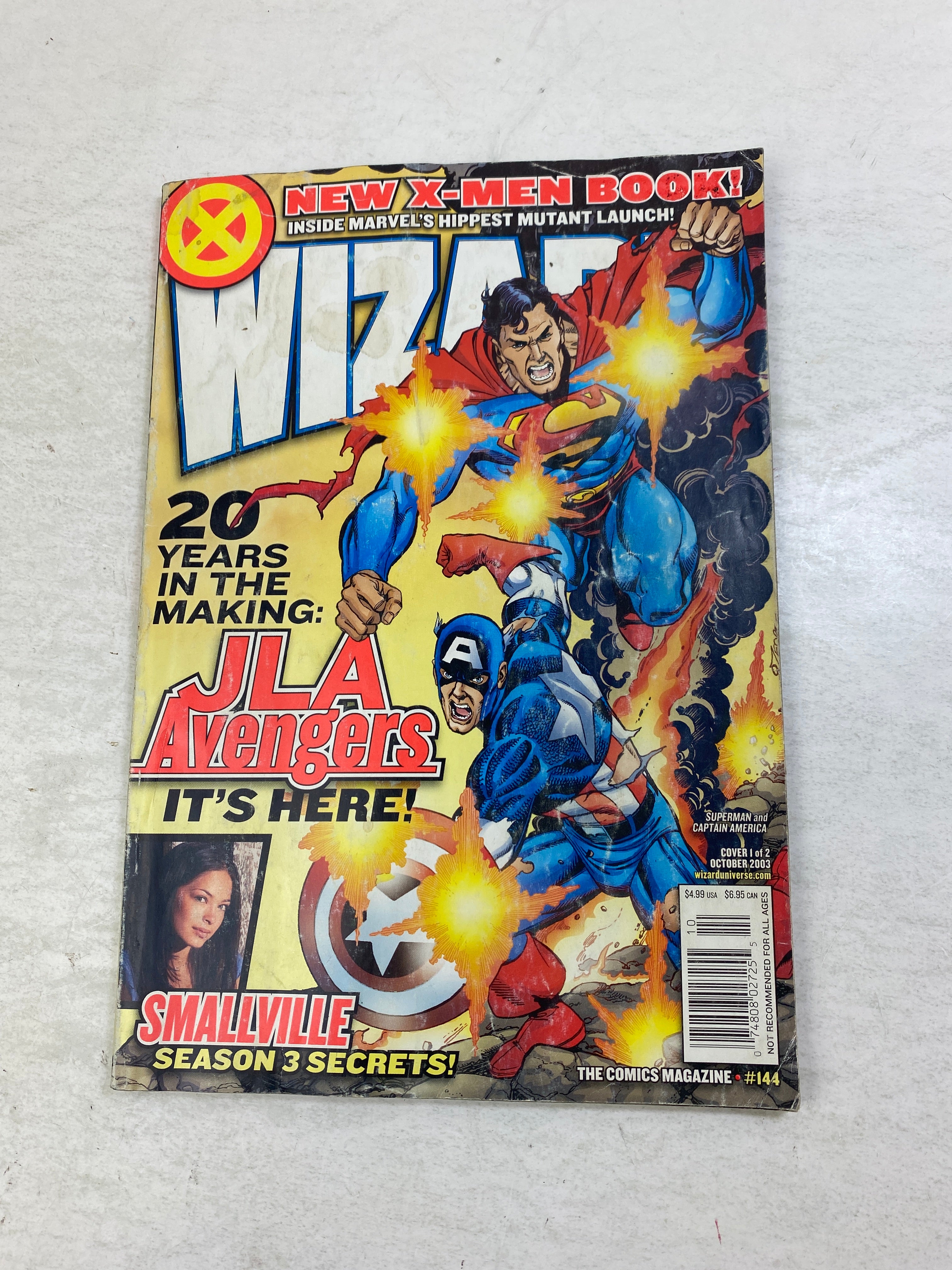 Wizard Magazine #144 October 2003