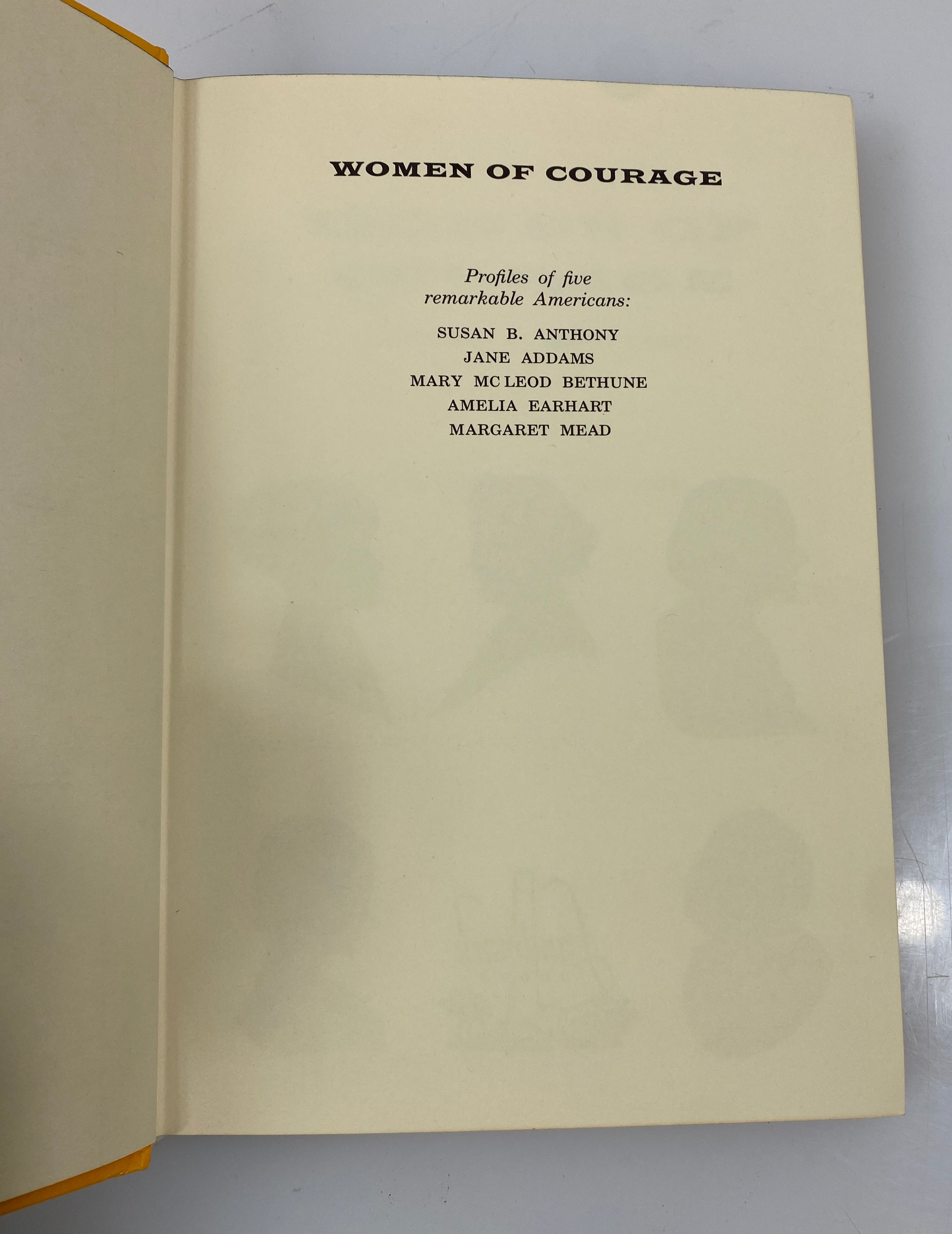 Women of Courage Dorothy Nathan Random House 1964 HC