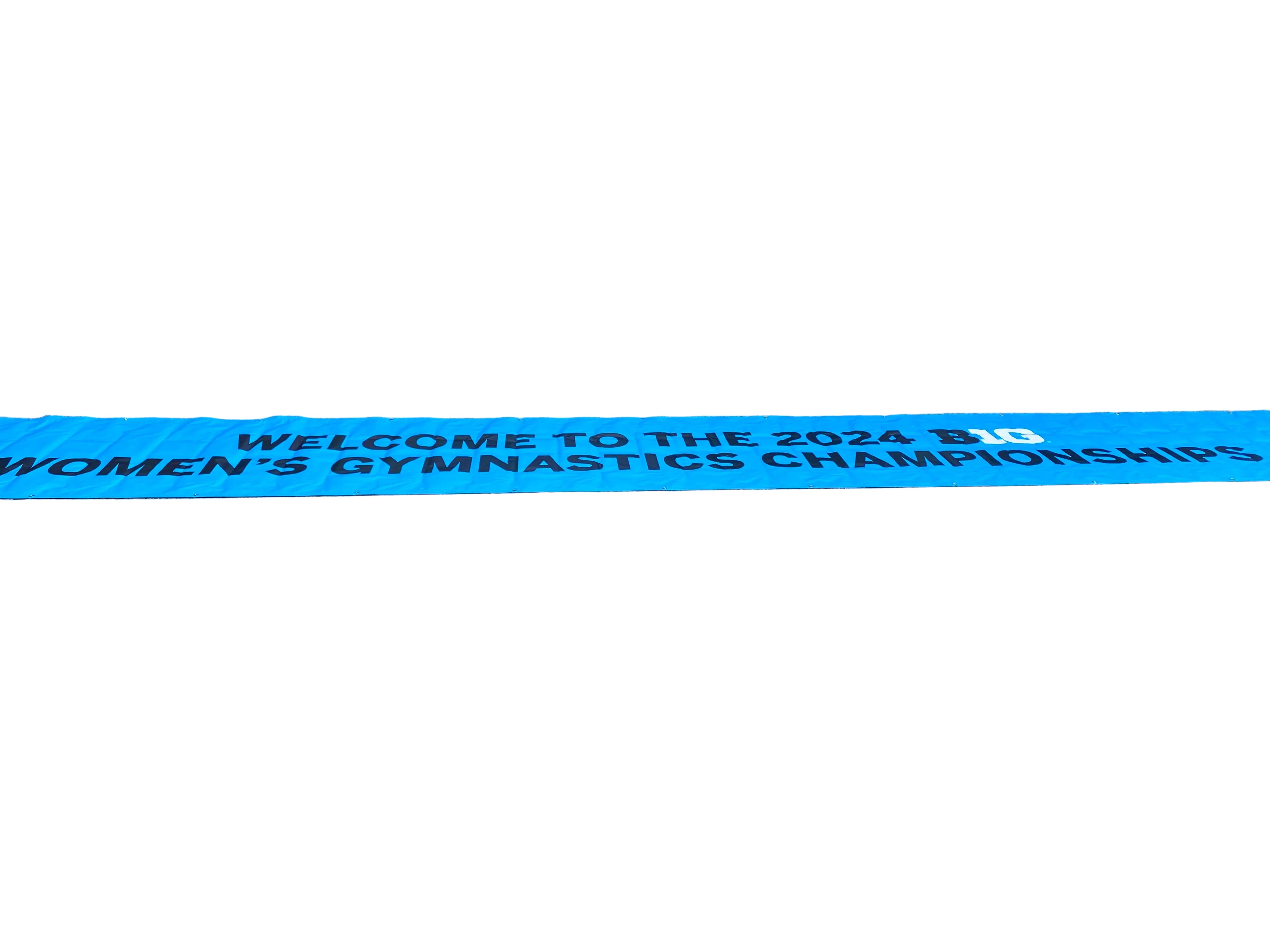 Women's Big Ten Gymnastics Championships 2024 Welcome Banner