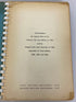 Women's City Club of Detroit Recipe Book 1947 2nd Edition Spiral Bound