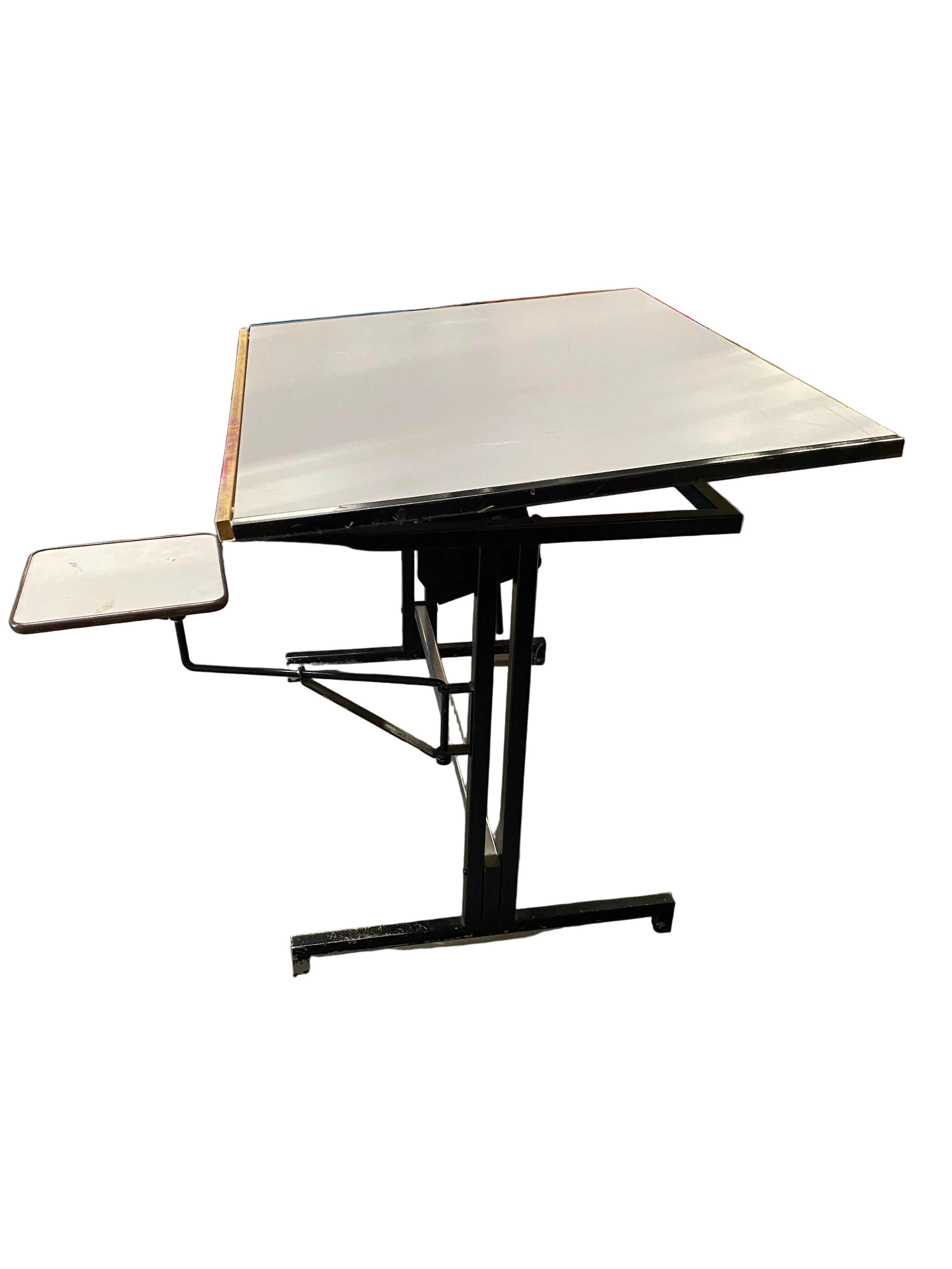 Wood Tabletop Drafting Table With Adjustable Angle