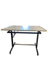 Wood Tabletop Drafting Table With Adjustable Angle