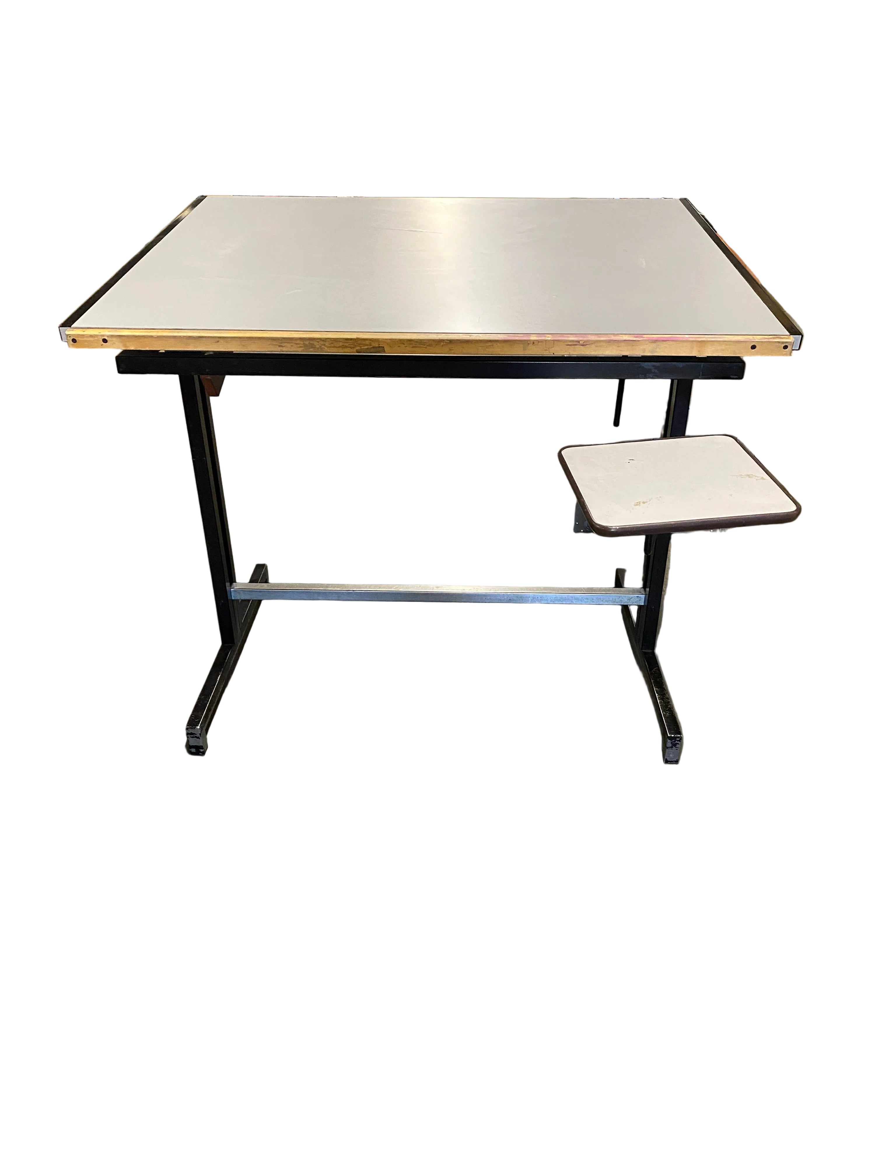Wood Tabletop Drafting Table With Adjustable Angle