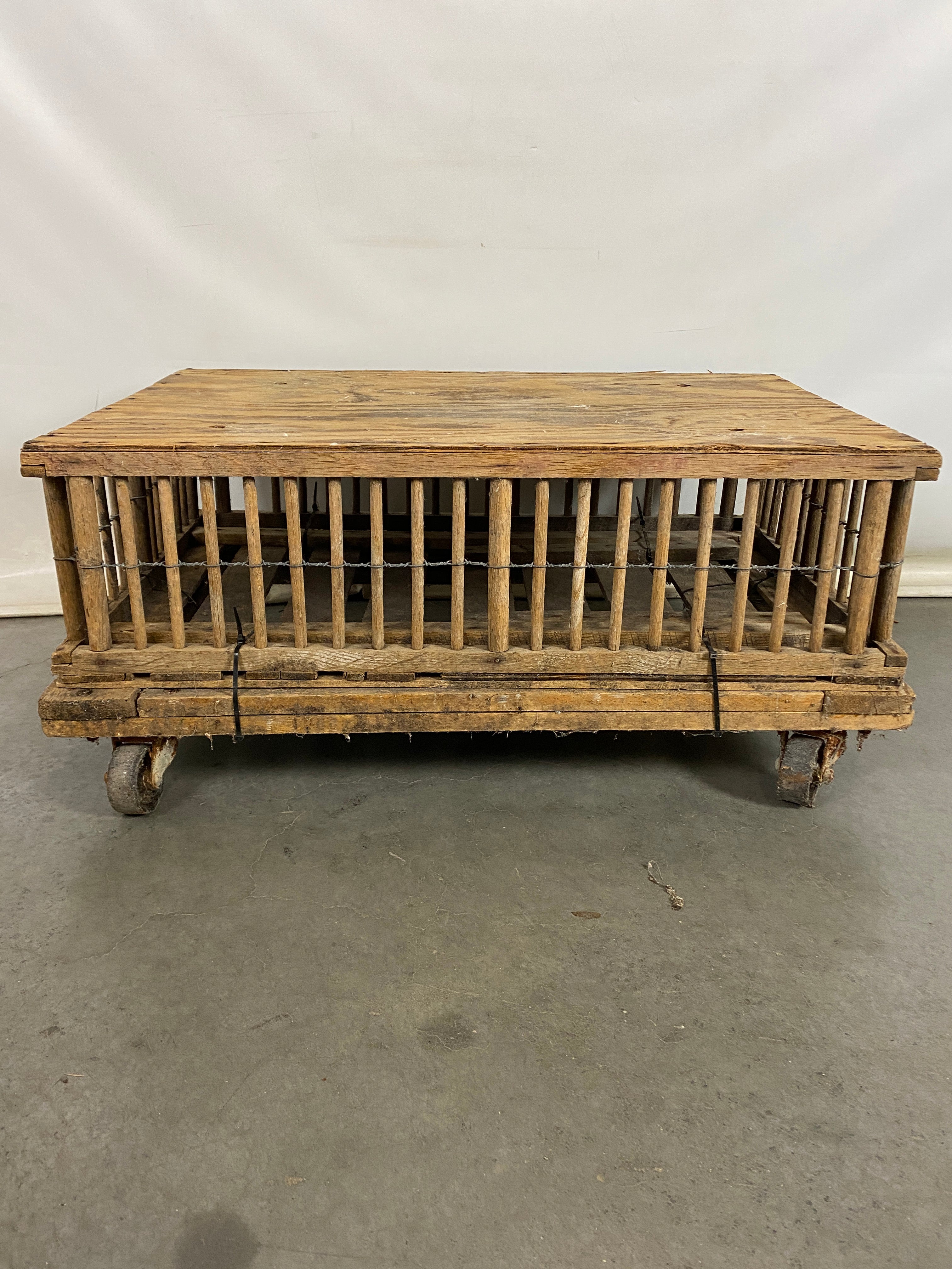 Wooden Chicken Cage