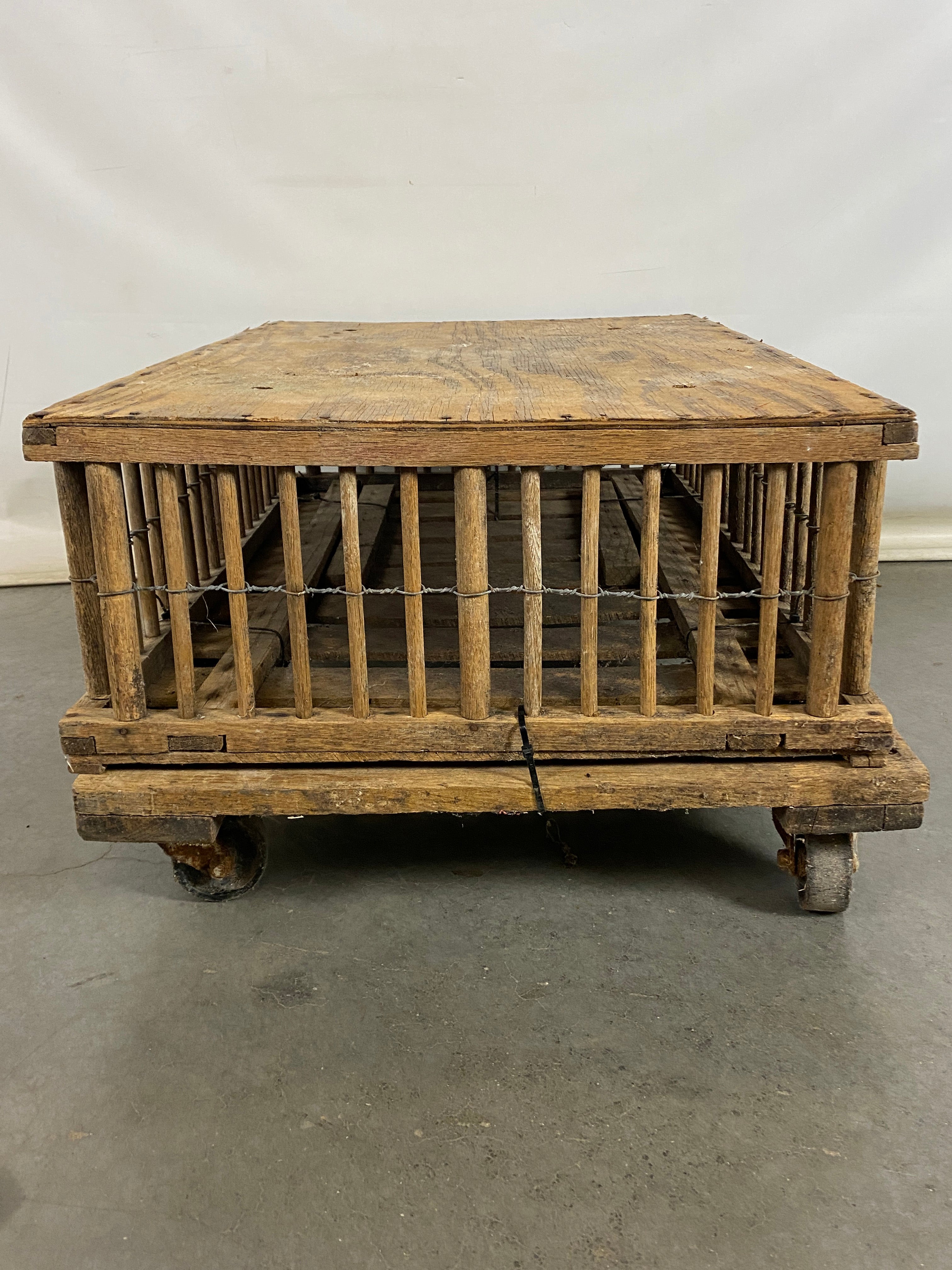 Wooden Chicken Cage