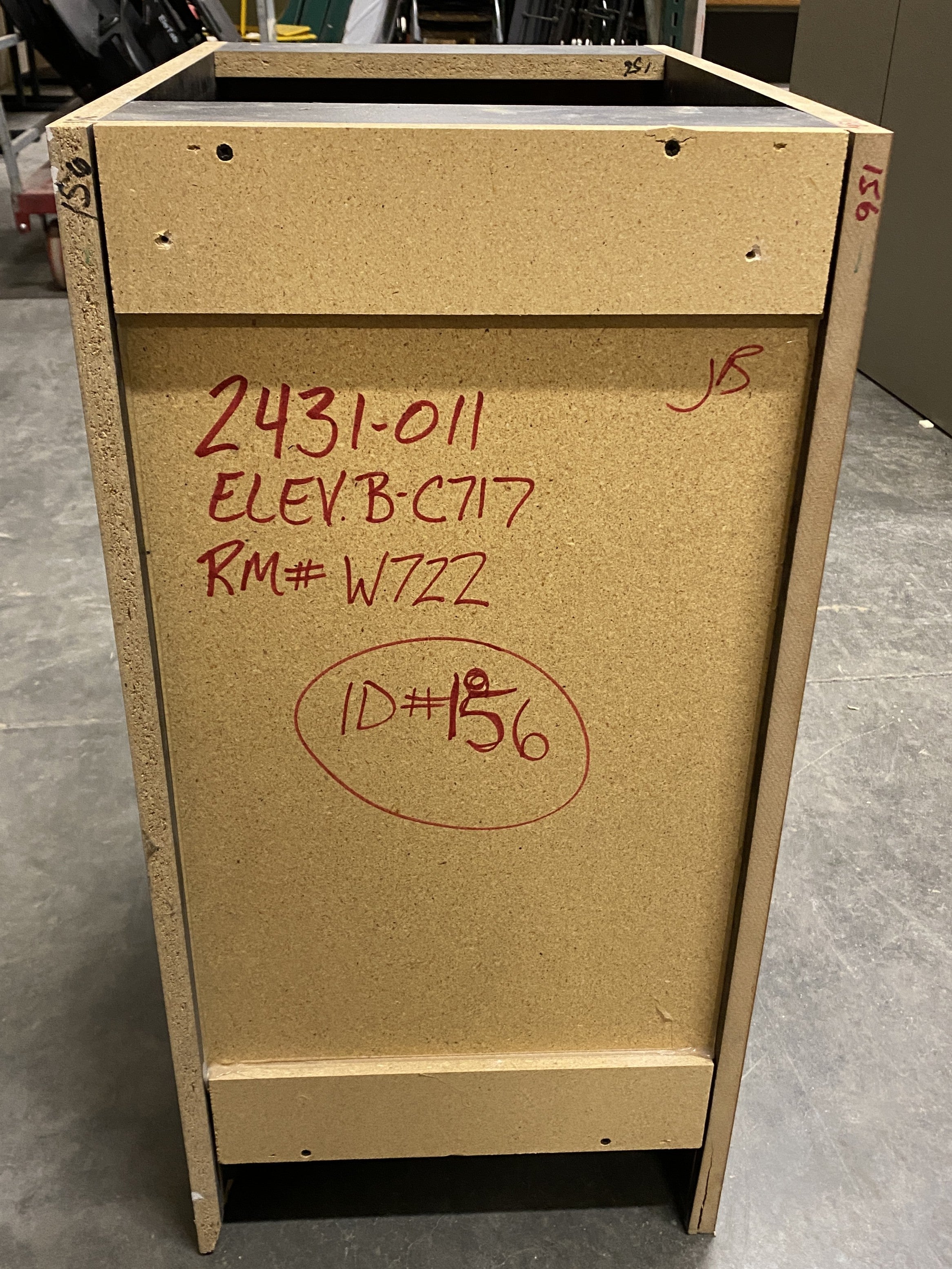 Wooden Commercial Recycling Receptacle Style #1