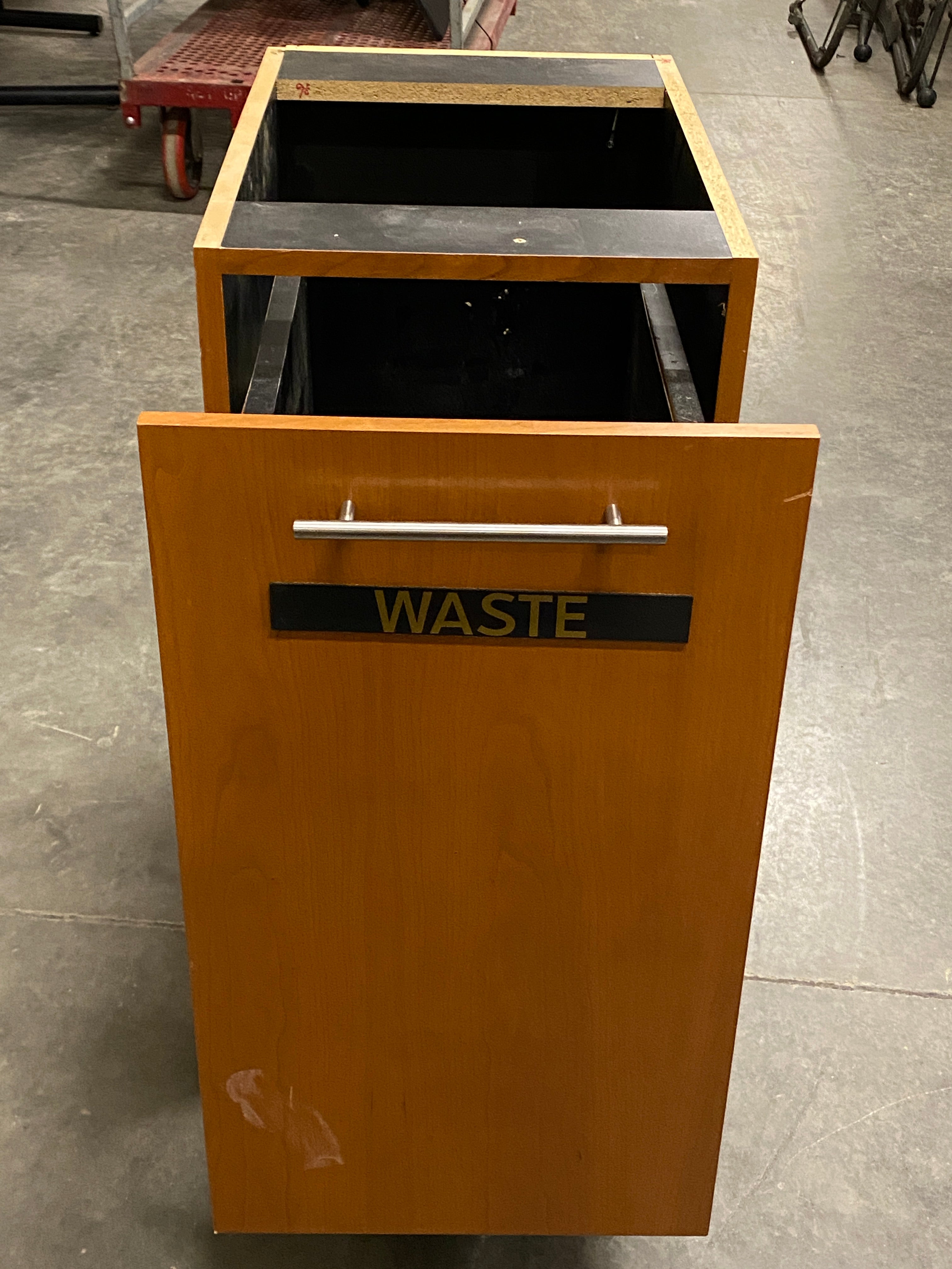 Wooden Commercial Waste Receptacle Style #1