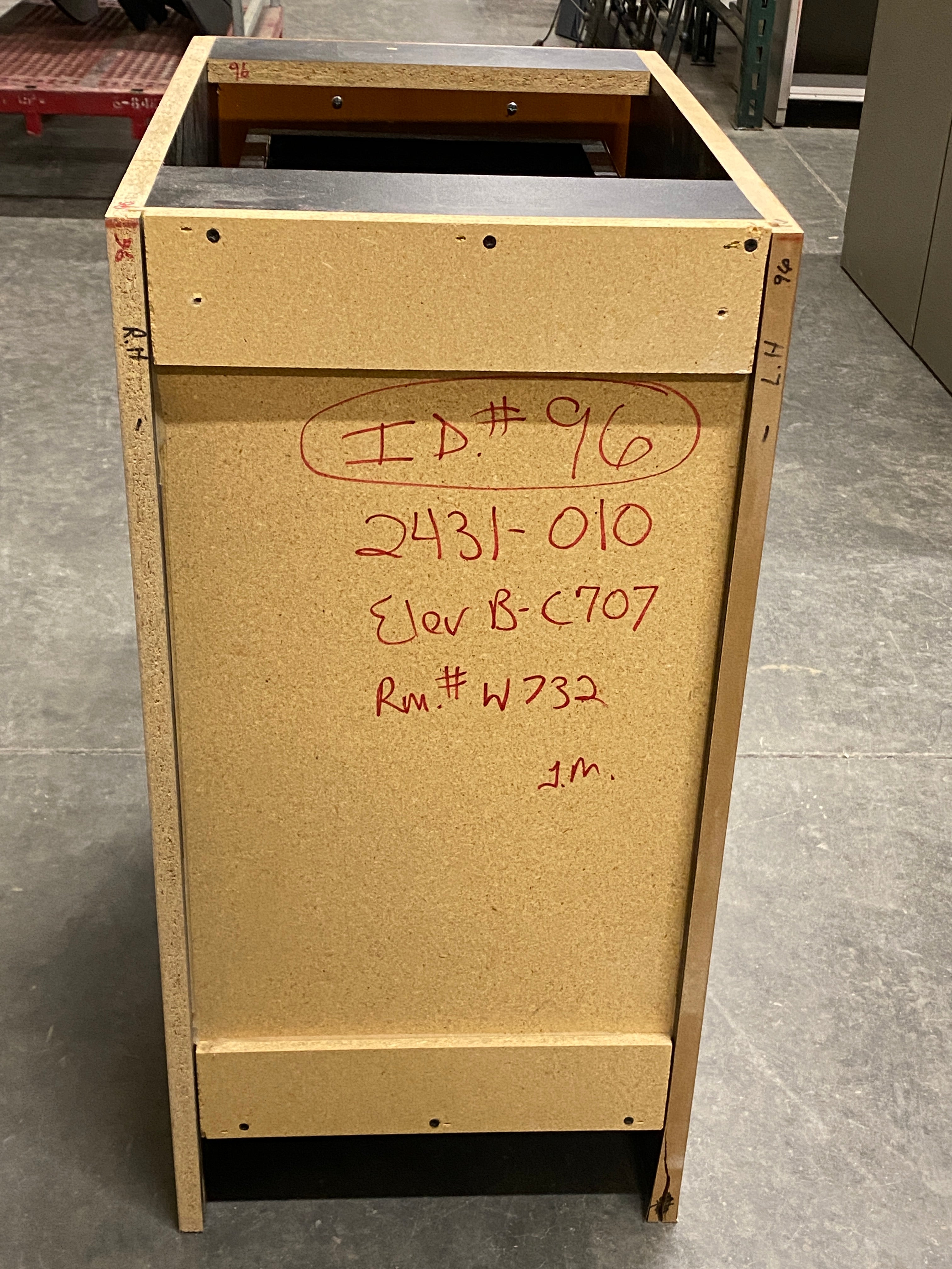 Wooden Commercial Waste Receptacle Style #1