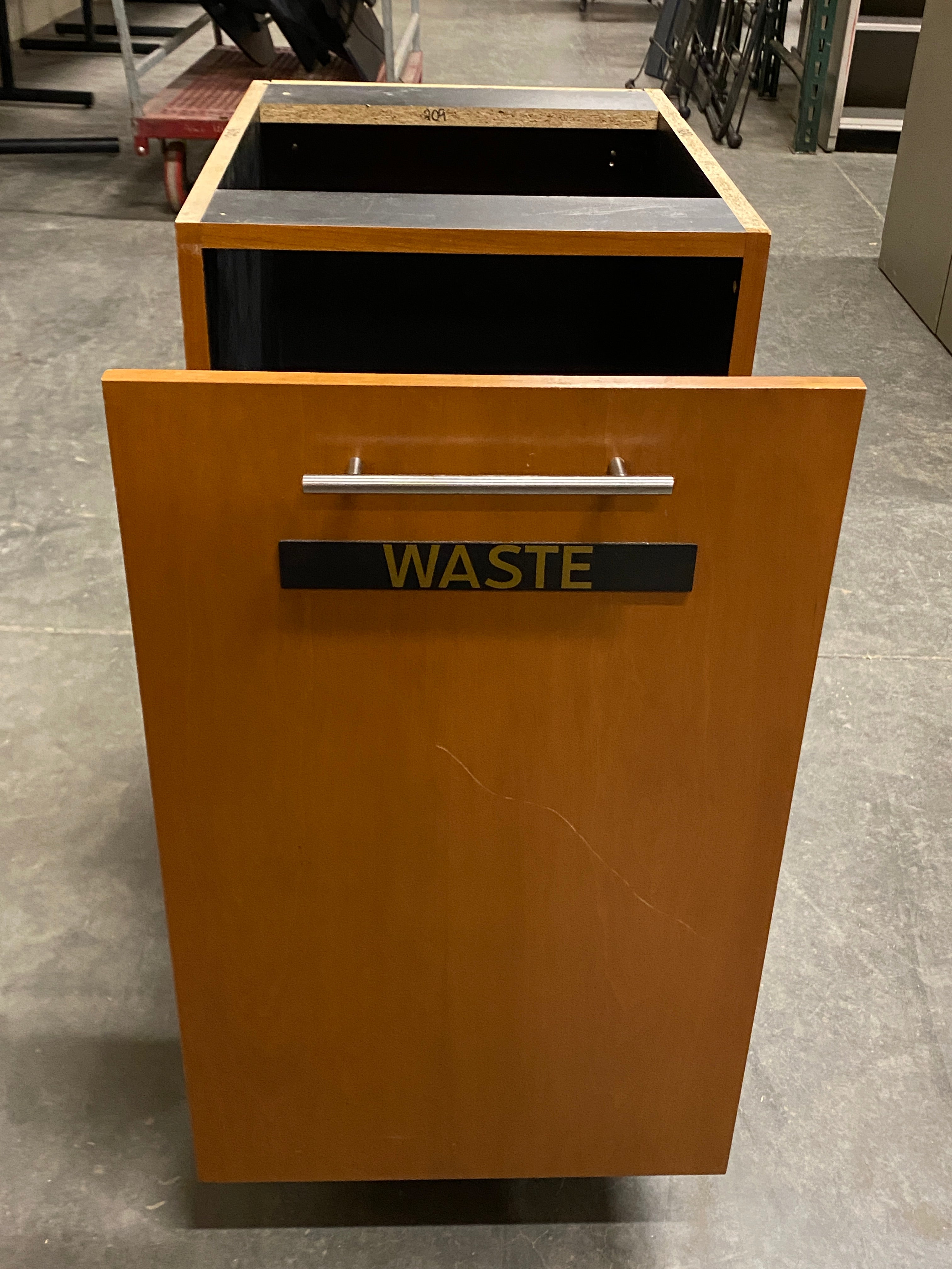 Wooden Commercial Waste Receptacle Style #2