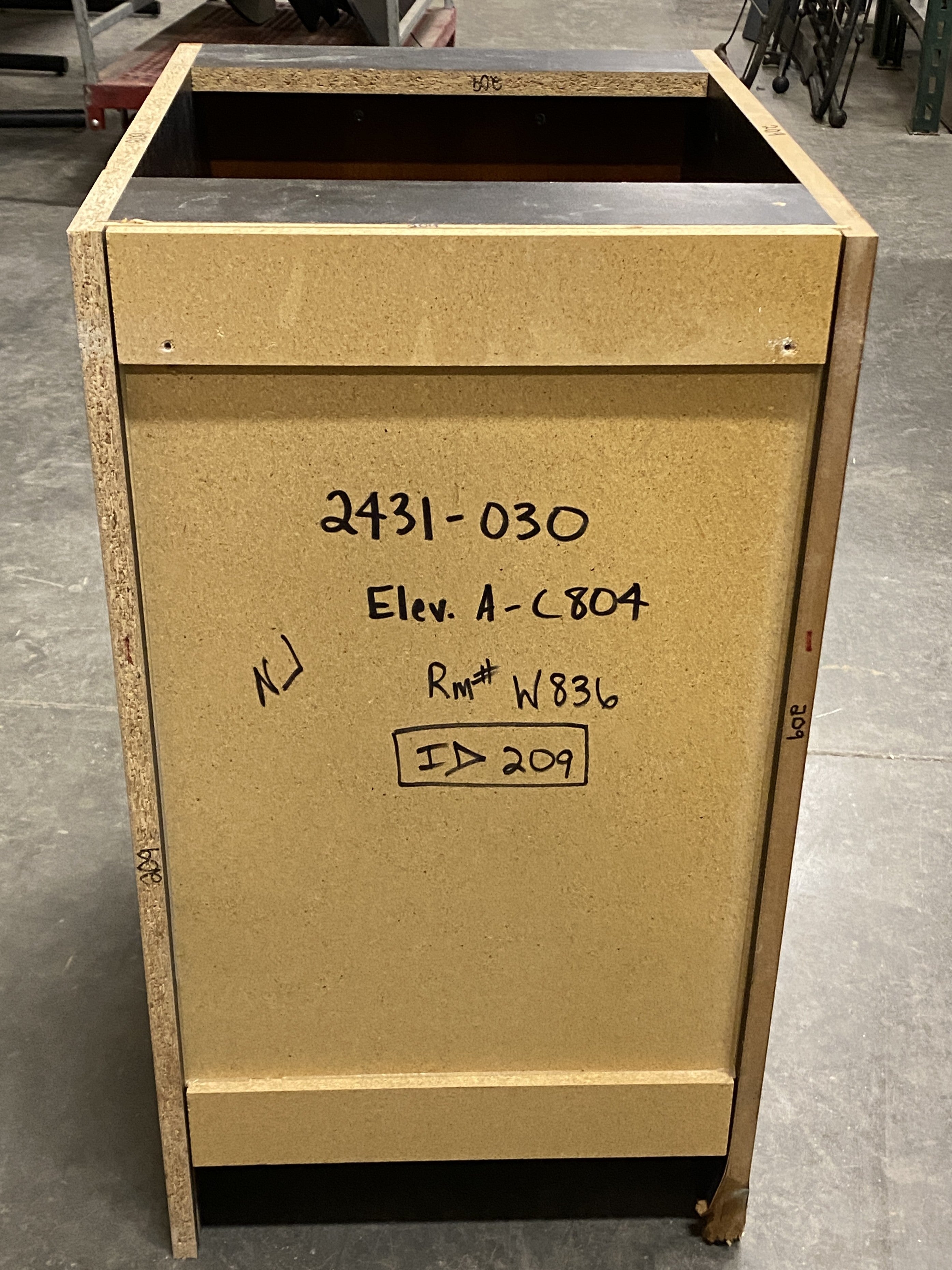 Wooden Commercial Waste Receptacle Style #2