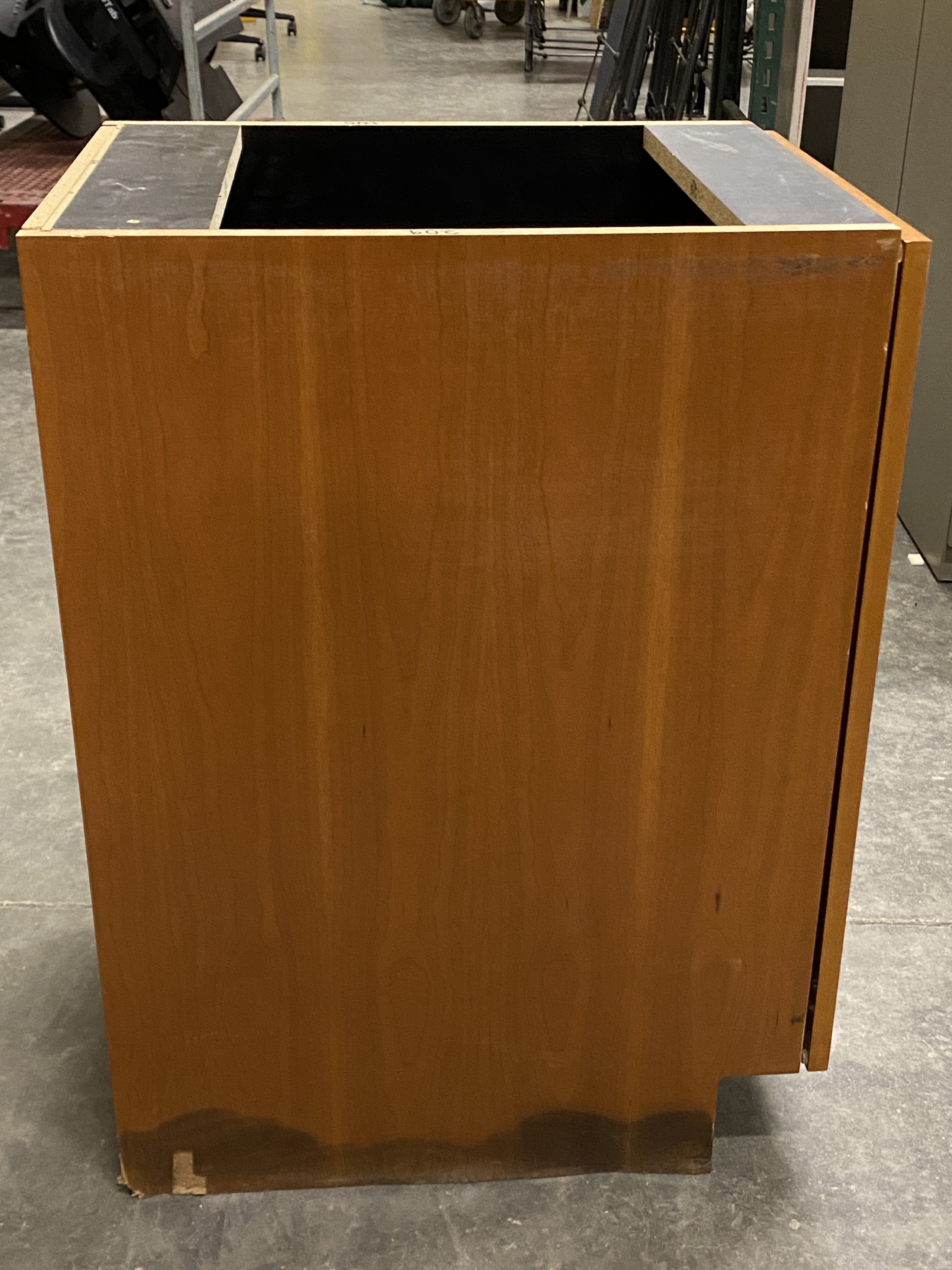 Wooden Commercial Waste Receptacle Style #2