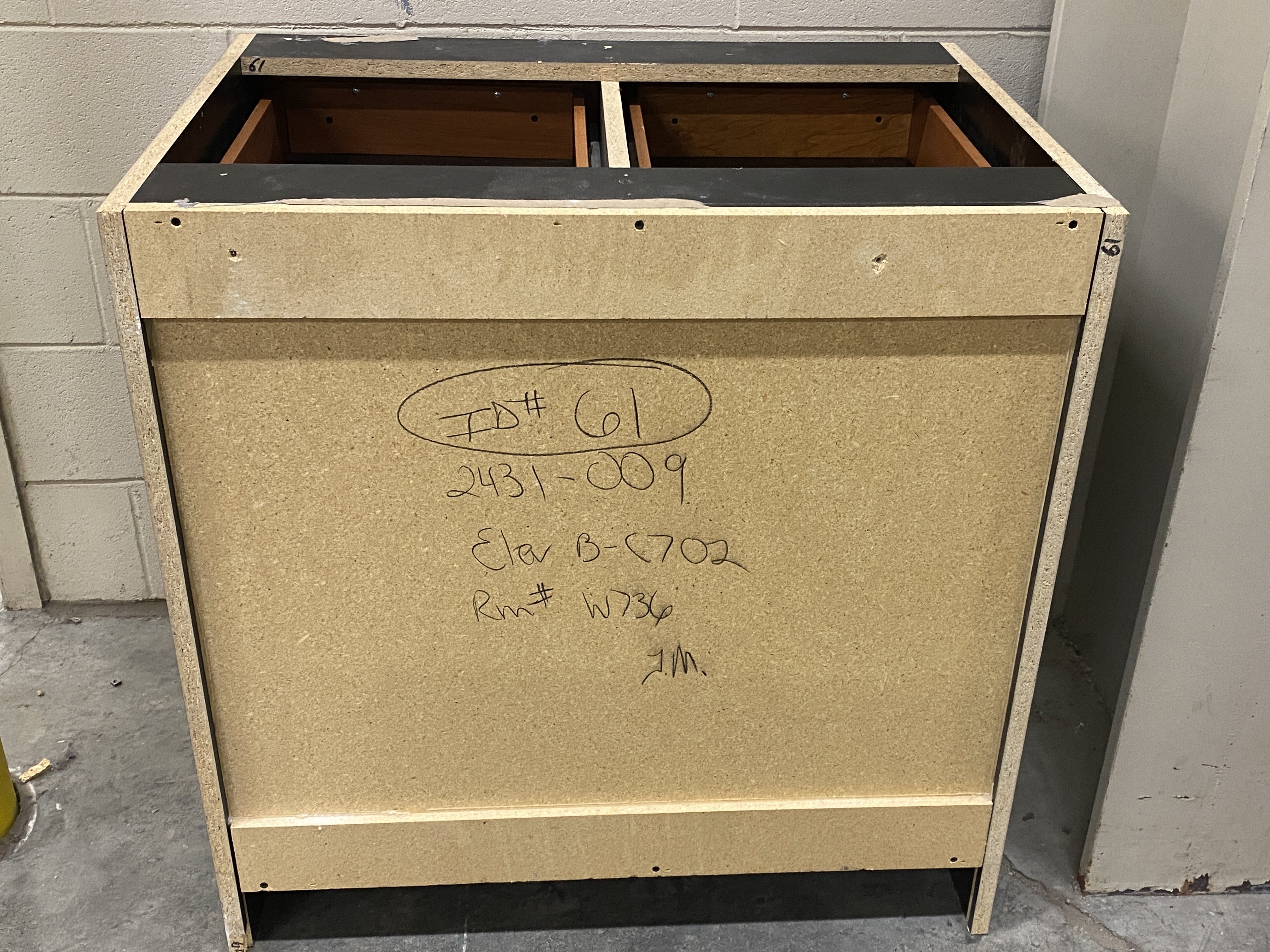 Wooden Lower Cabinet Style #3