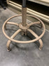 Wooden Top Stools with a Metal Frame