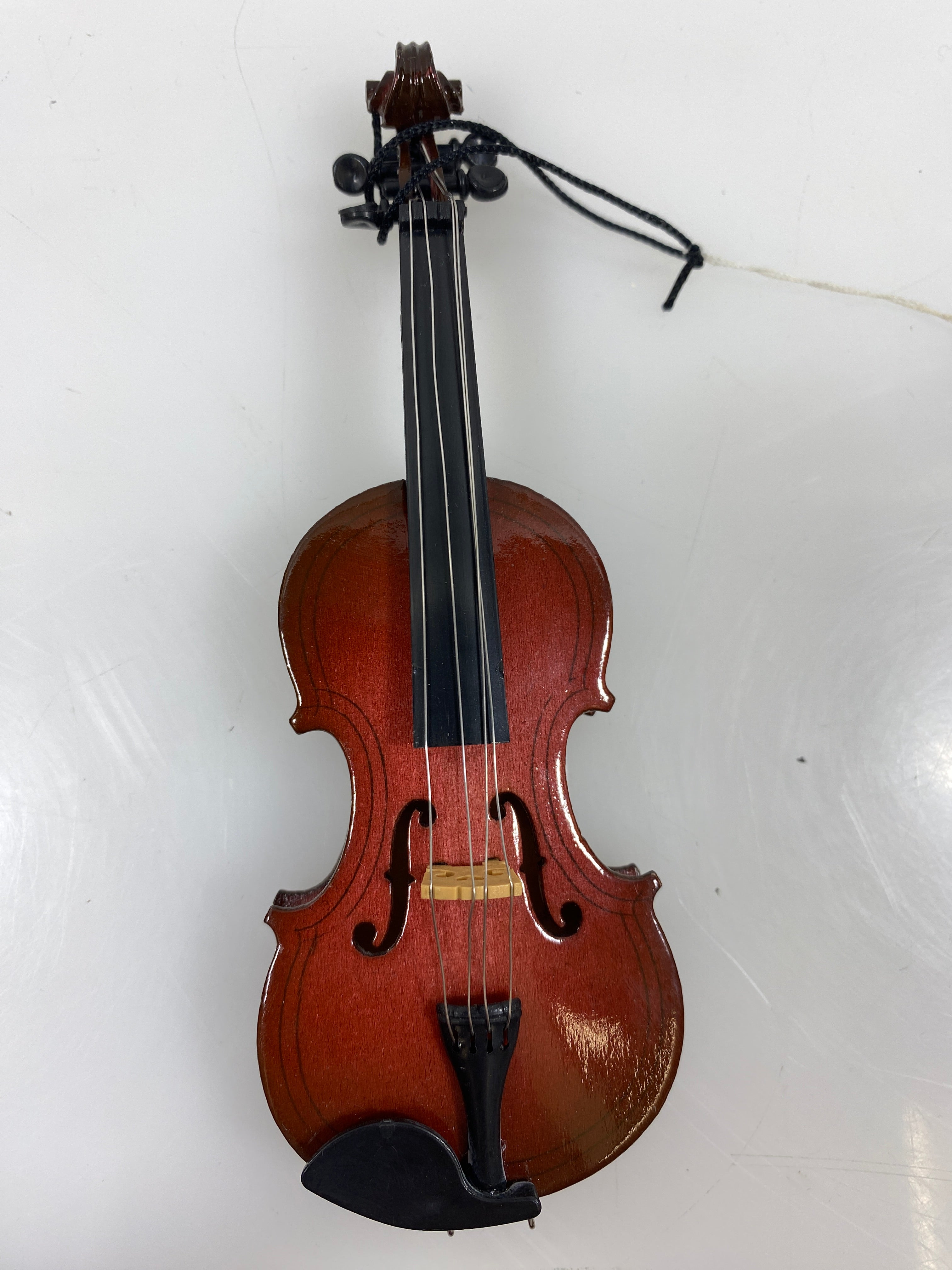 Wooden Violin Ornament