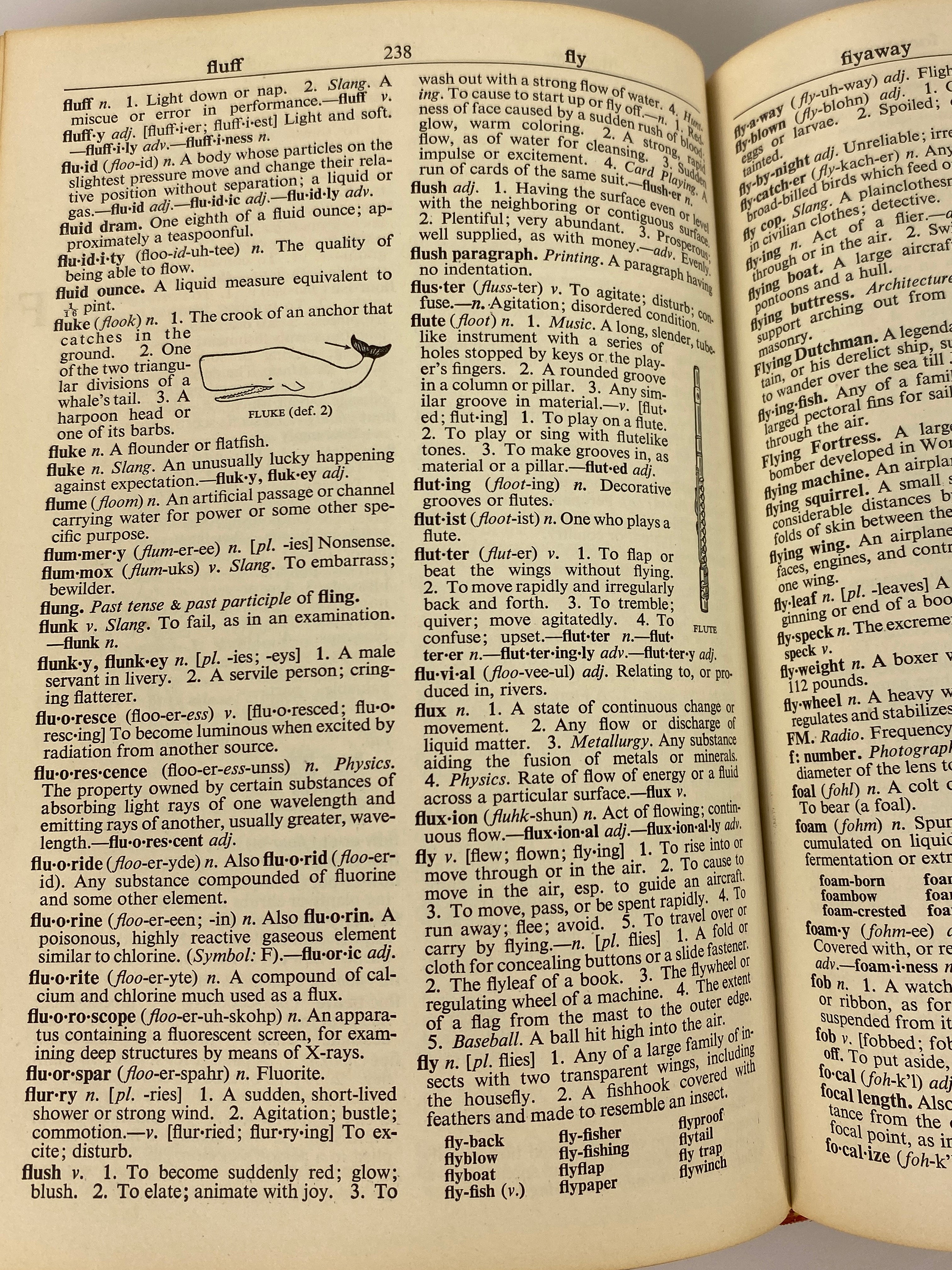Words the New Dictionary 1947 First Edition Grosset & Dunlap HC DJ