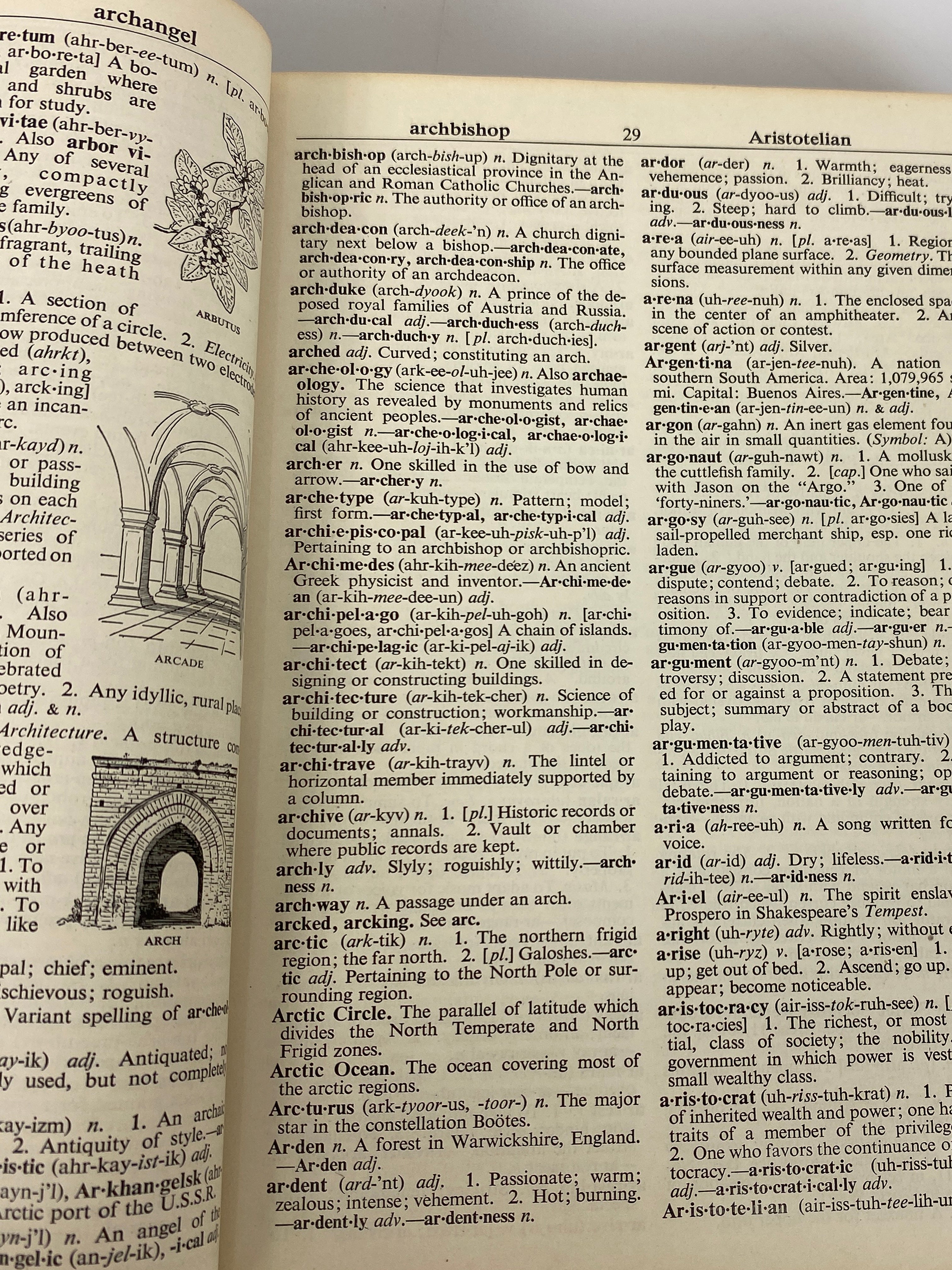 Words the New Dictionary 1947 First Edition Grosset & Dunlap HC DJ