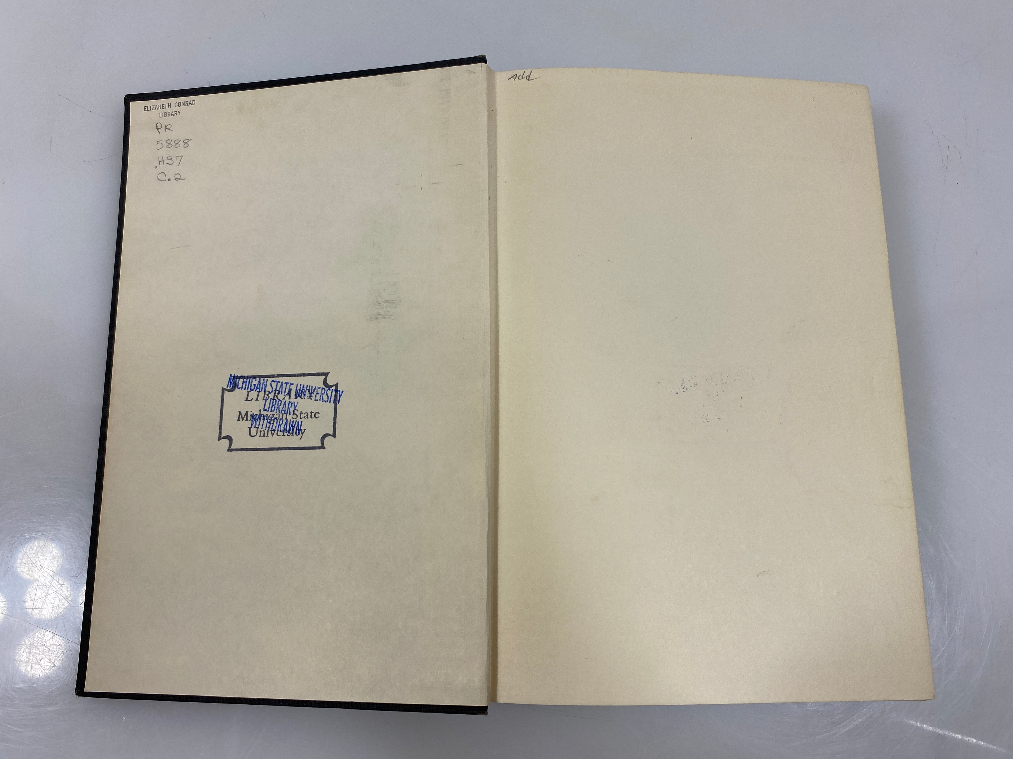 Wordsworth's Poetry 1787-1814 by Hartman Ex-library 1964 HC