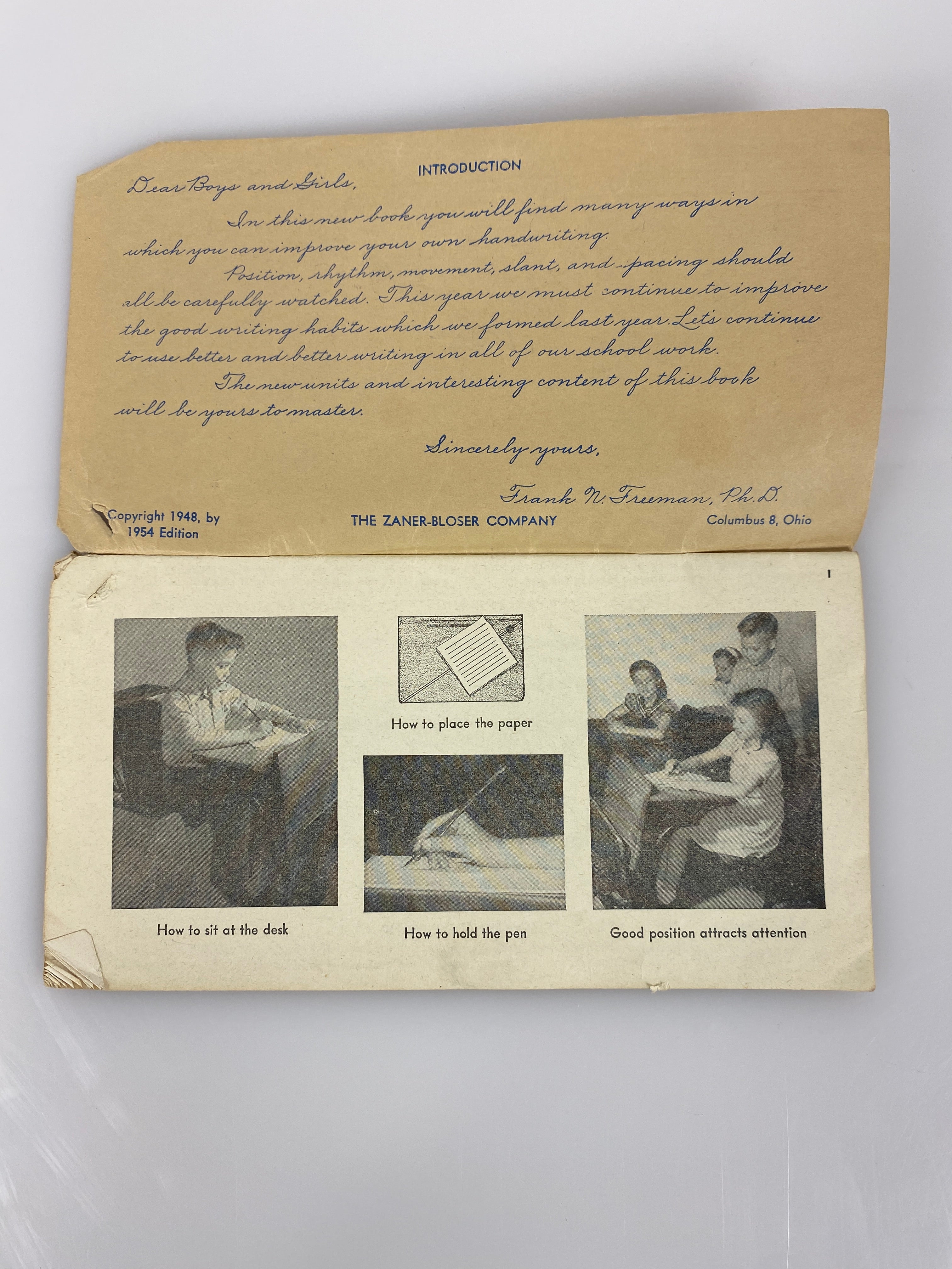 Working Together Compendium Handwriting Booklet 1954