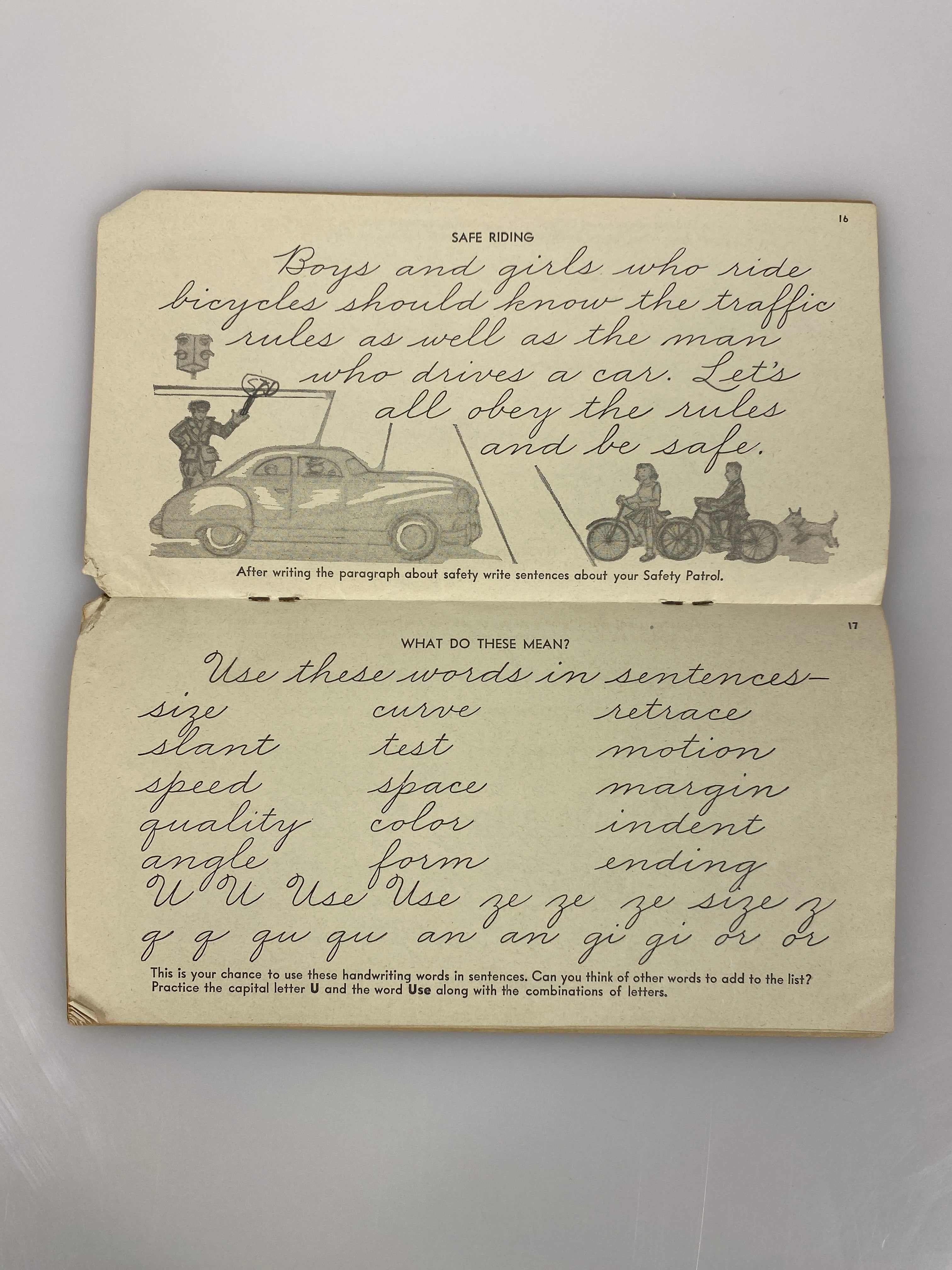 Working Together Compendium Handwriting Booklet 1954