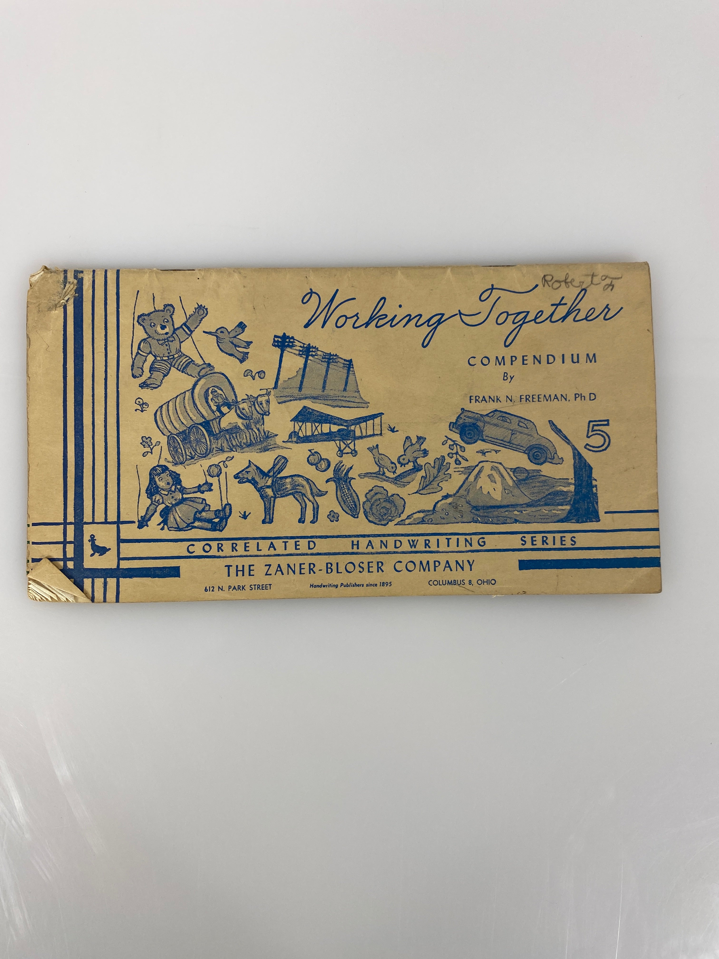 Working Together Compendium Handwriting Booklet 1954