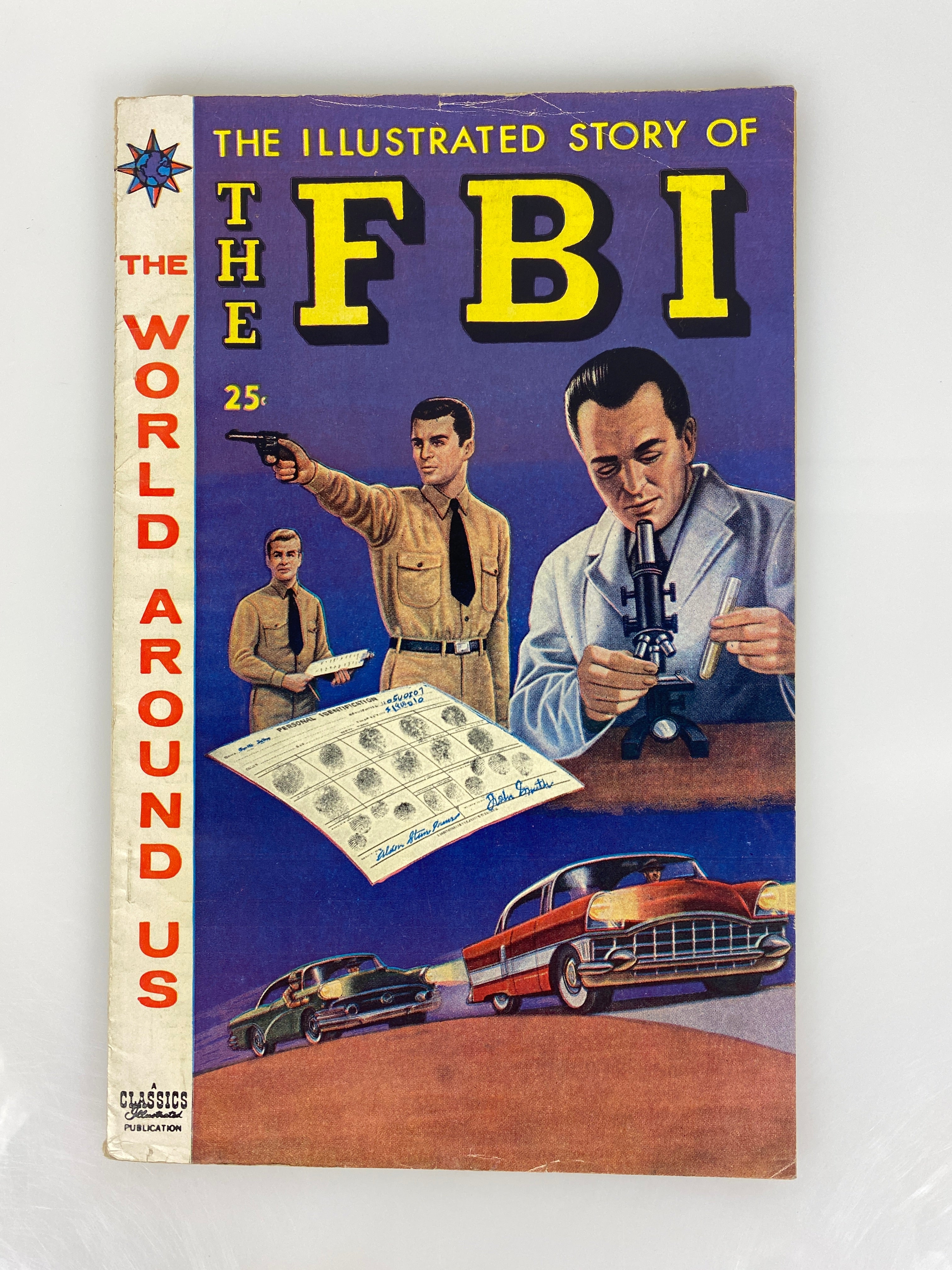 World Around Us: FBI Number 6 1959 Classics Illustrated