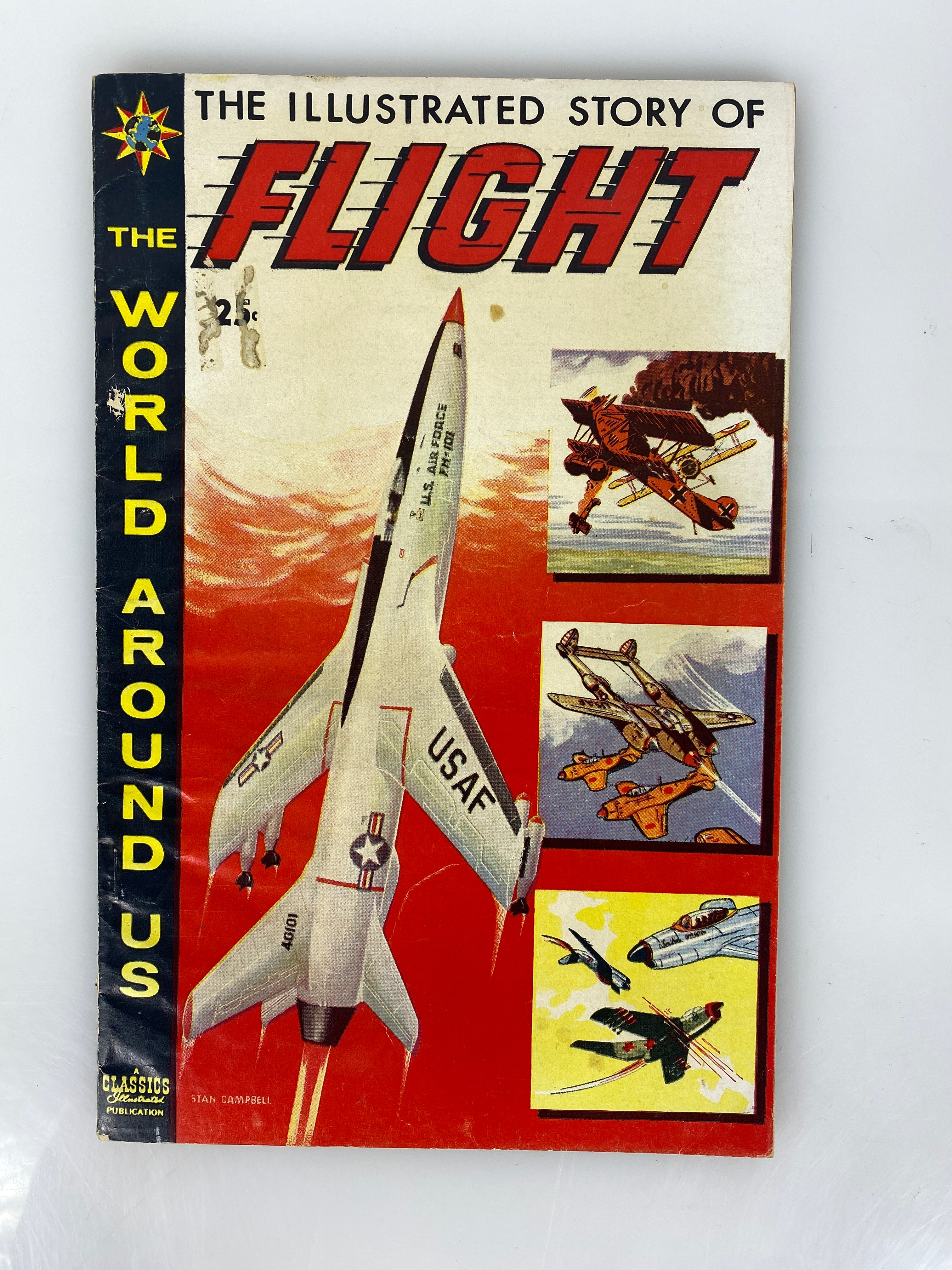 World Around Us: Flight Number 8 1959 Classics Illustrated