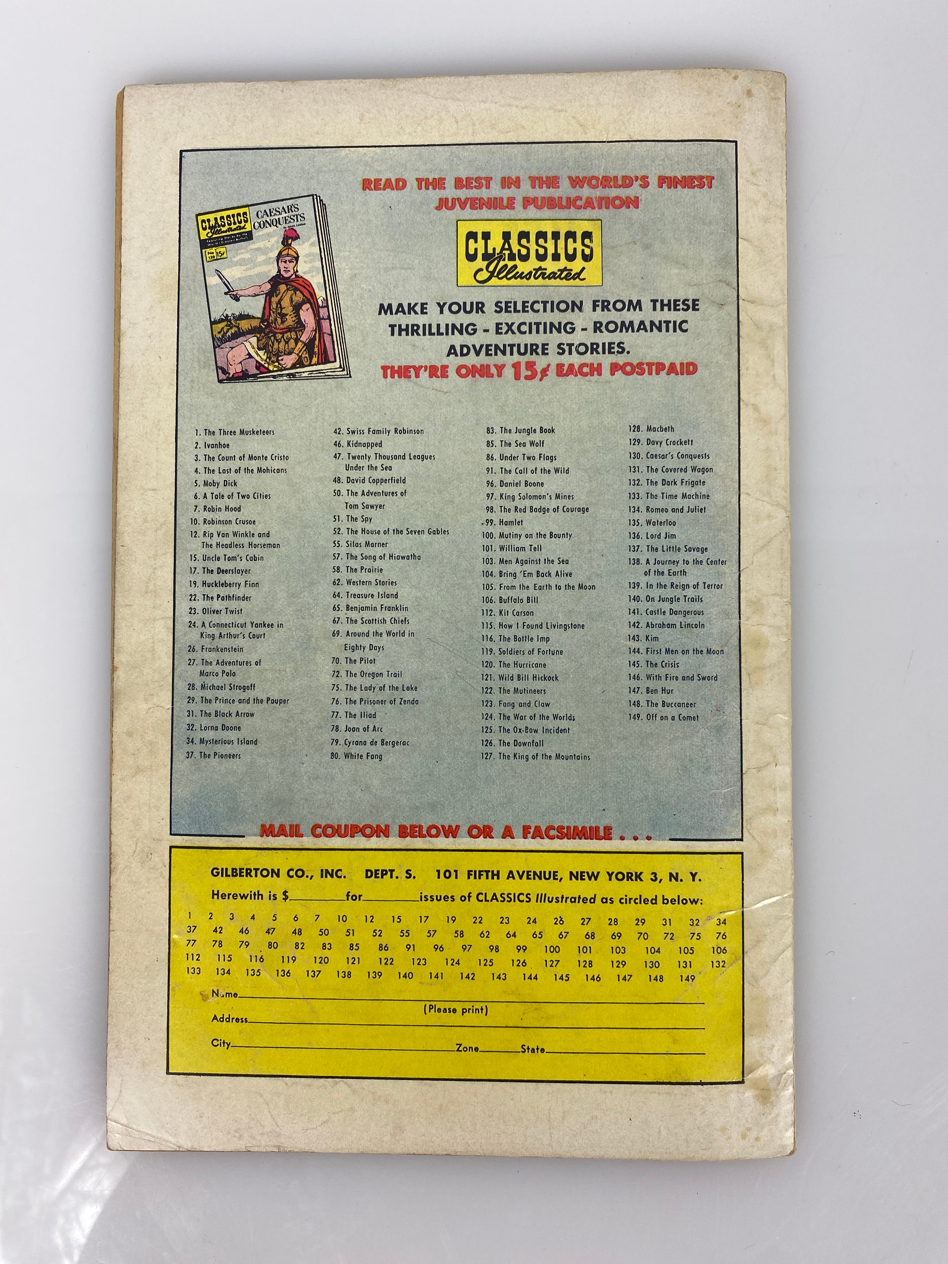 World Around Us: Pirates Number 7 1959 Classics Illustrated