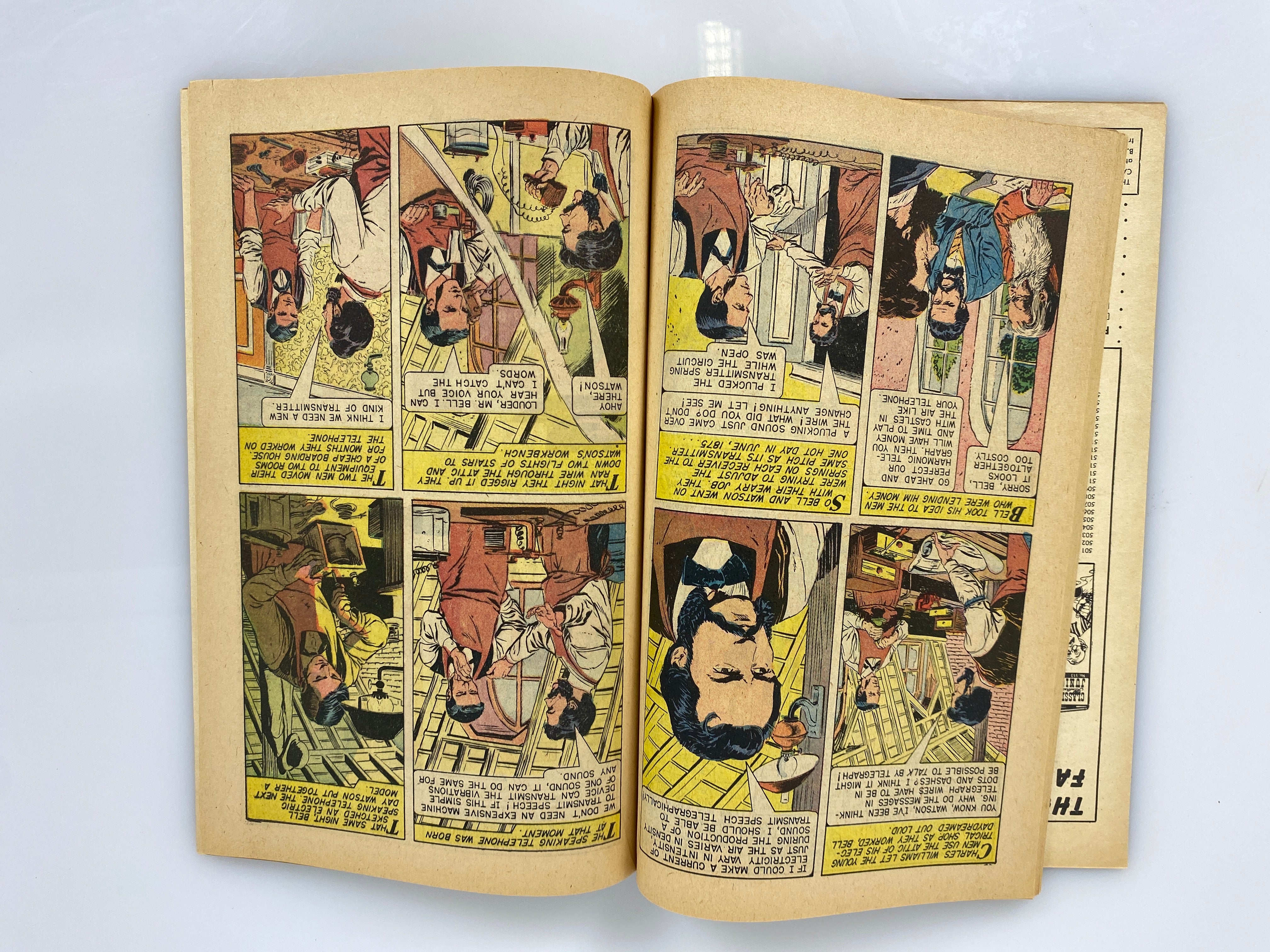 World Around Us: Time and Space Communications Number 20 1960 Classics Illustrated