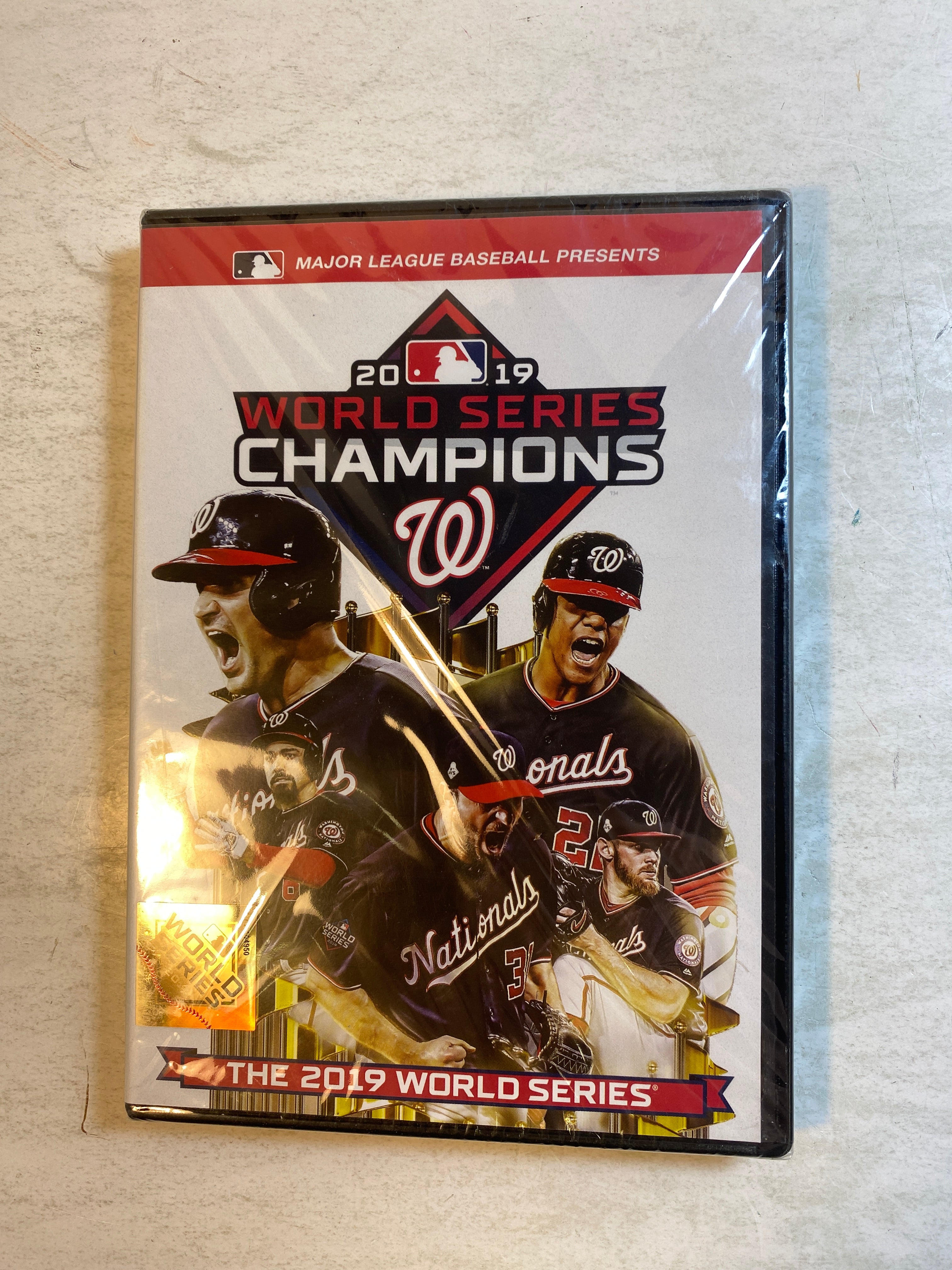World Series Champions 2019 Washington Nationals DVD *New*