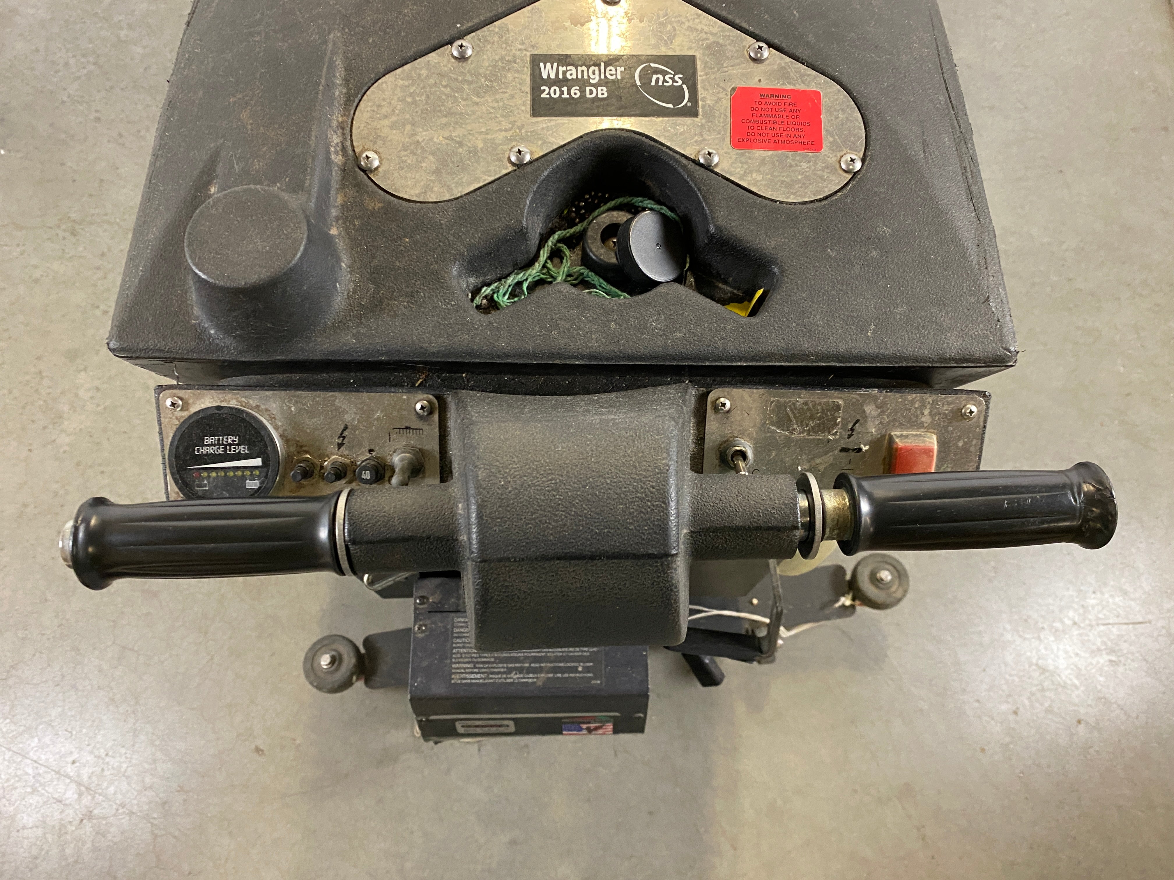 Wrangler #2016-DB Walk Behind Floor Scrubber