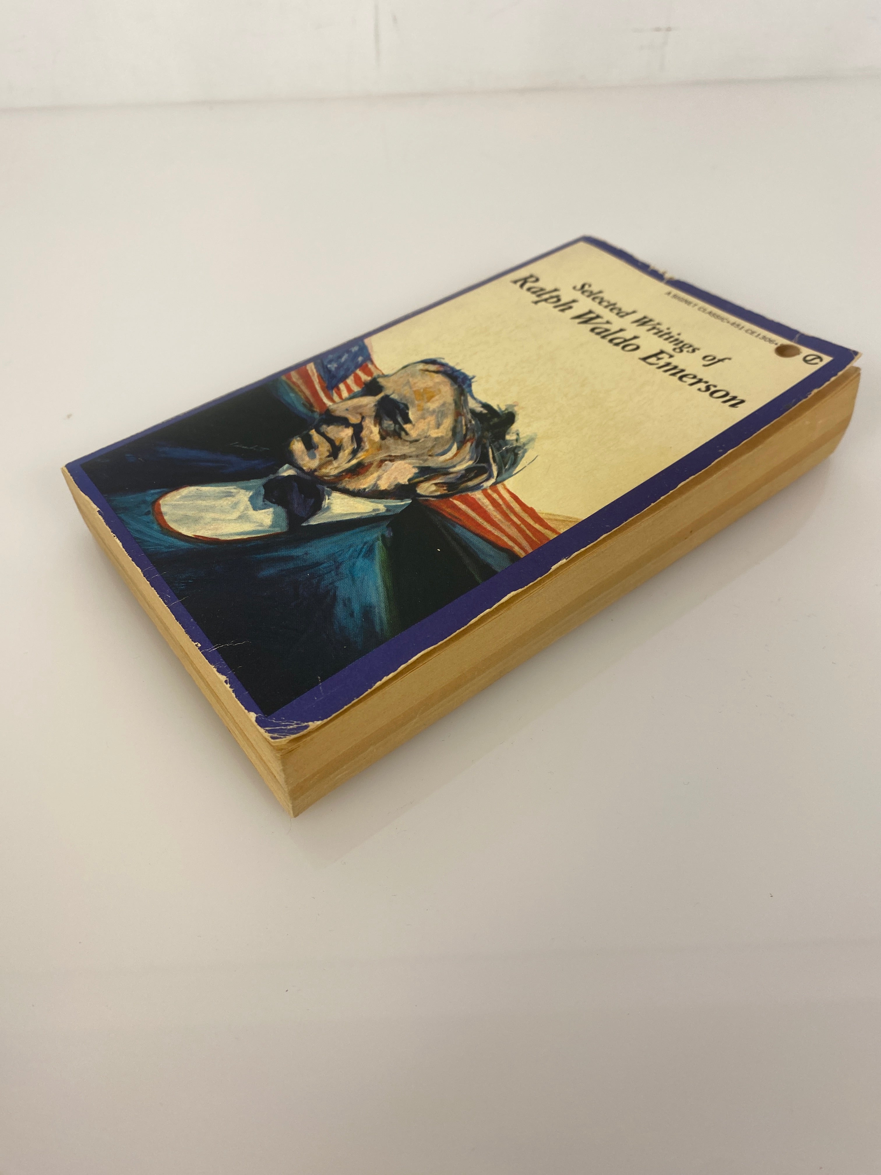 Writings of Ralph Waldo Emerson Vintage Paperback 1965