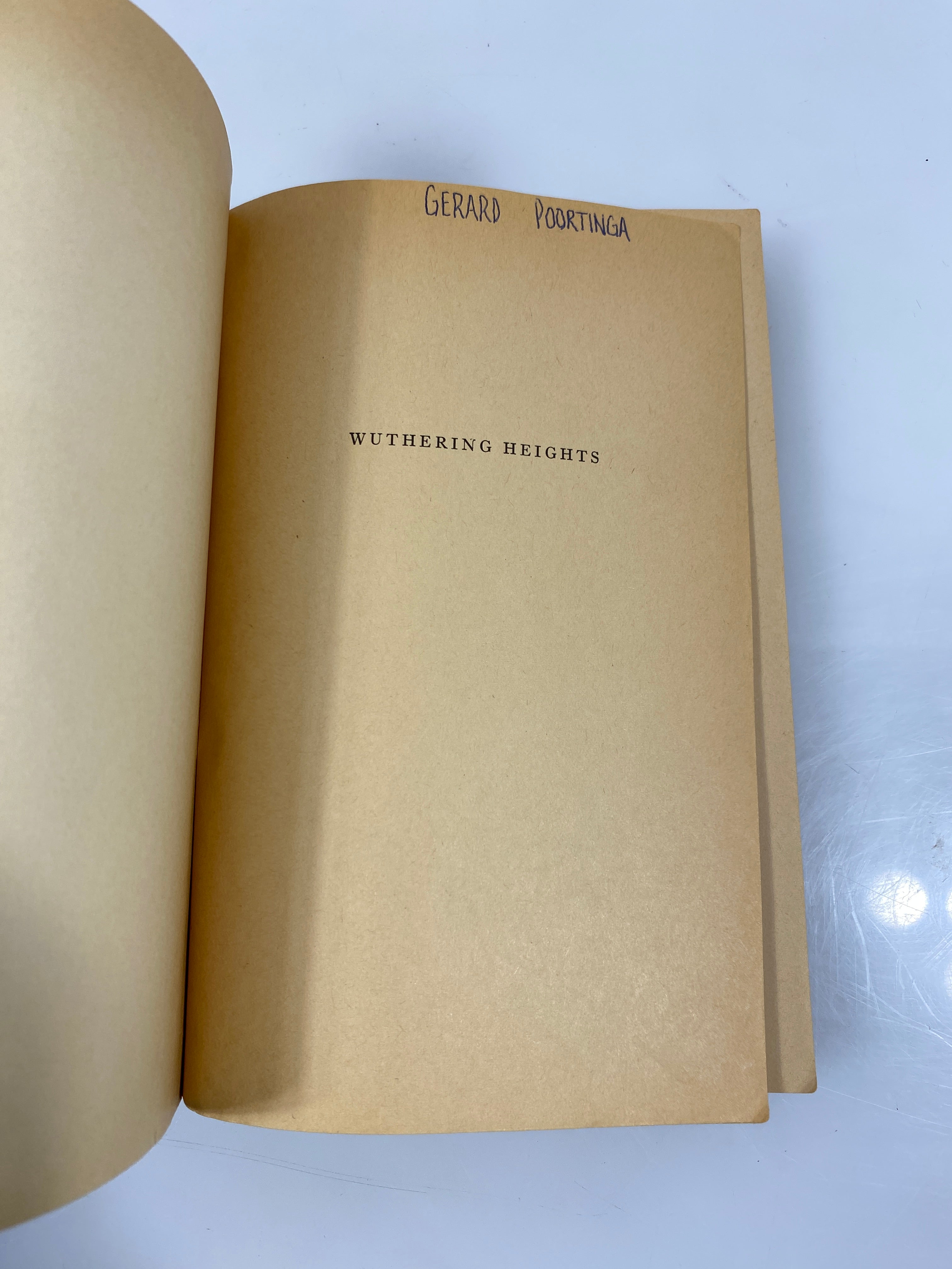 Wuthering Heights by Emily Bronte 17th Printing 1966 SC